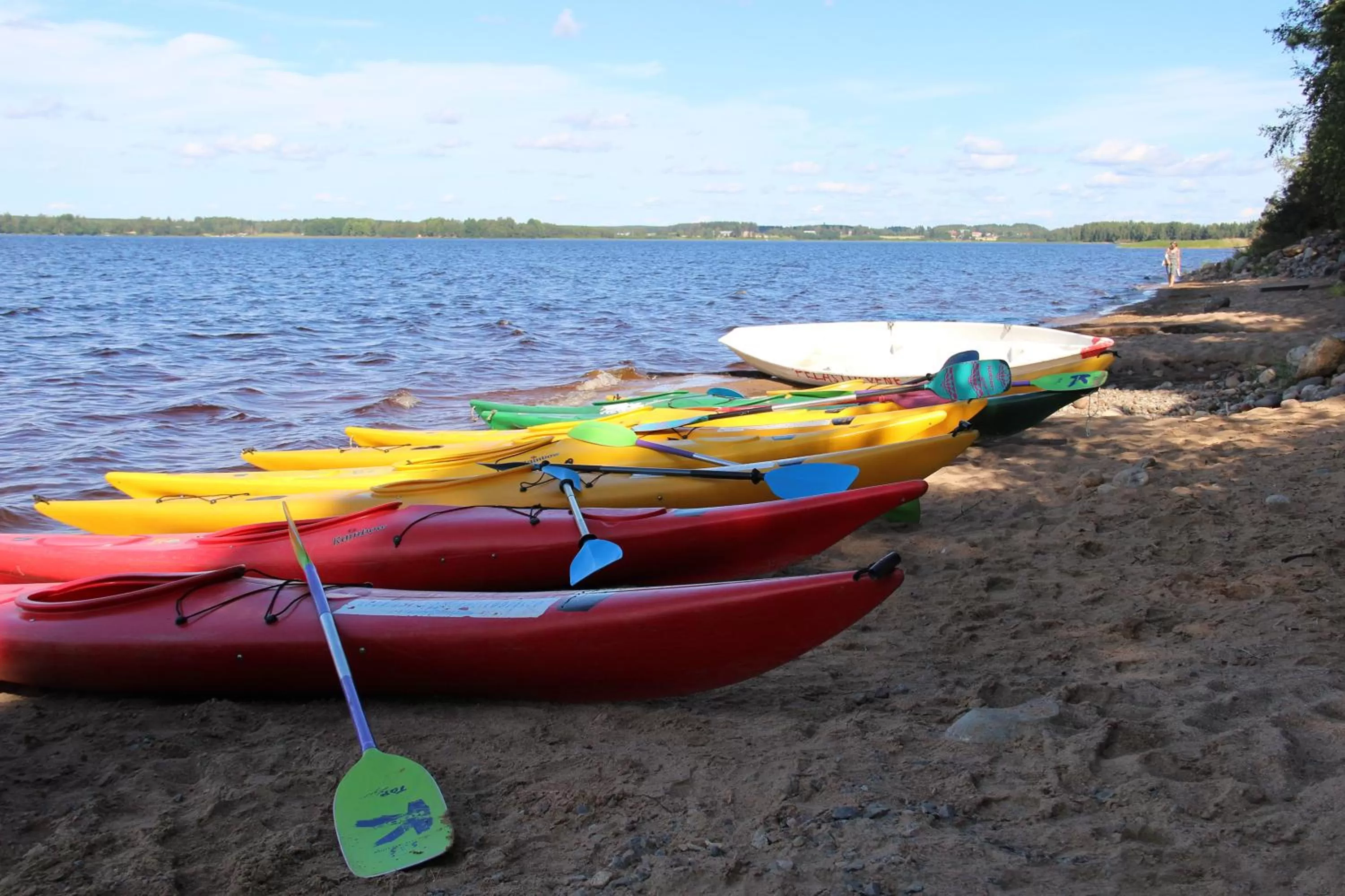 Canoeing, Beach in Kuortaneen Urheiluopisto