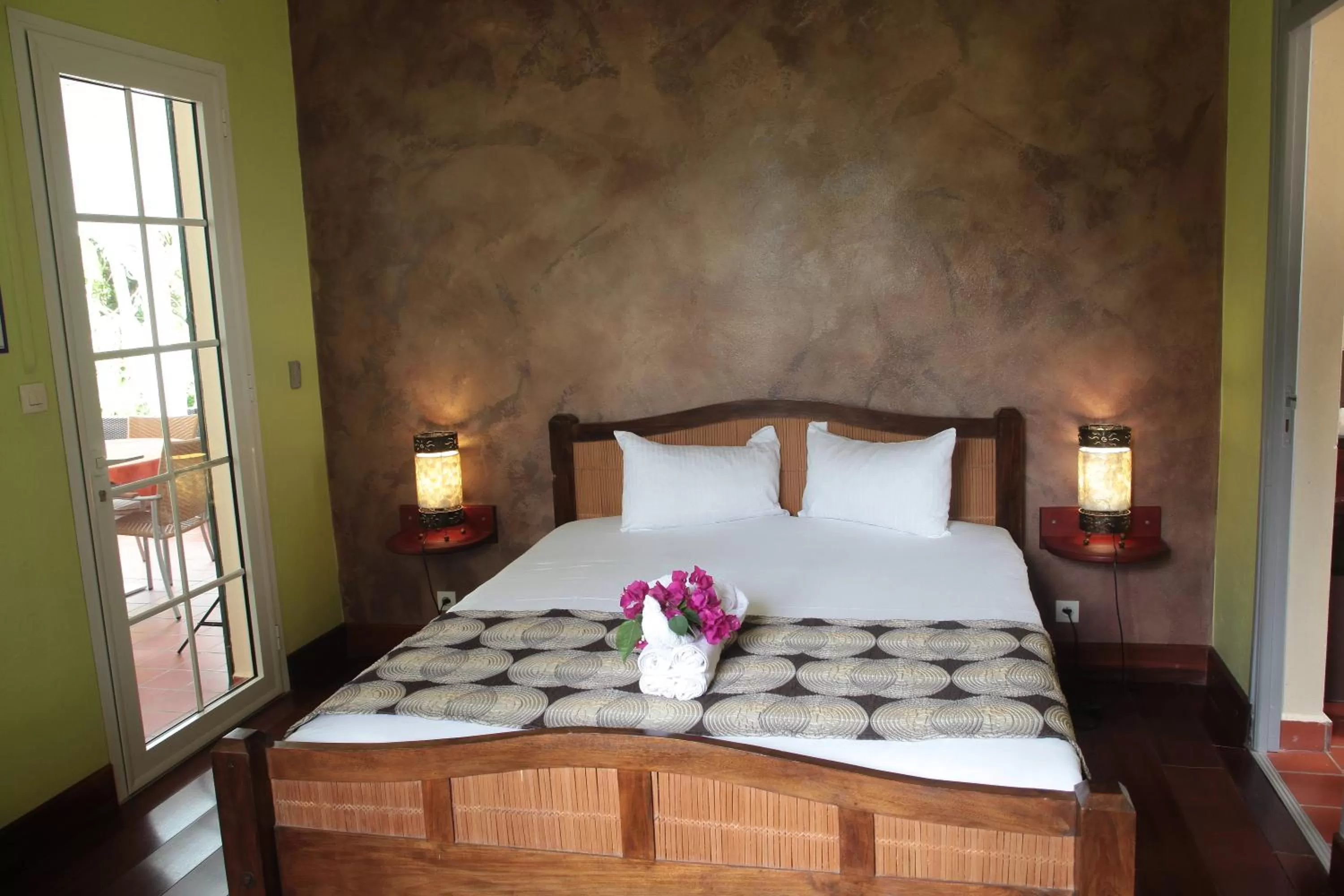 Bed in Habitation du Comté