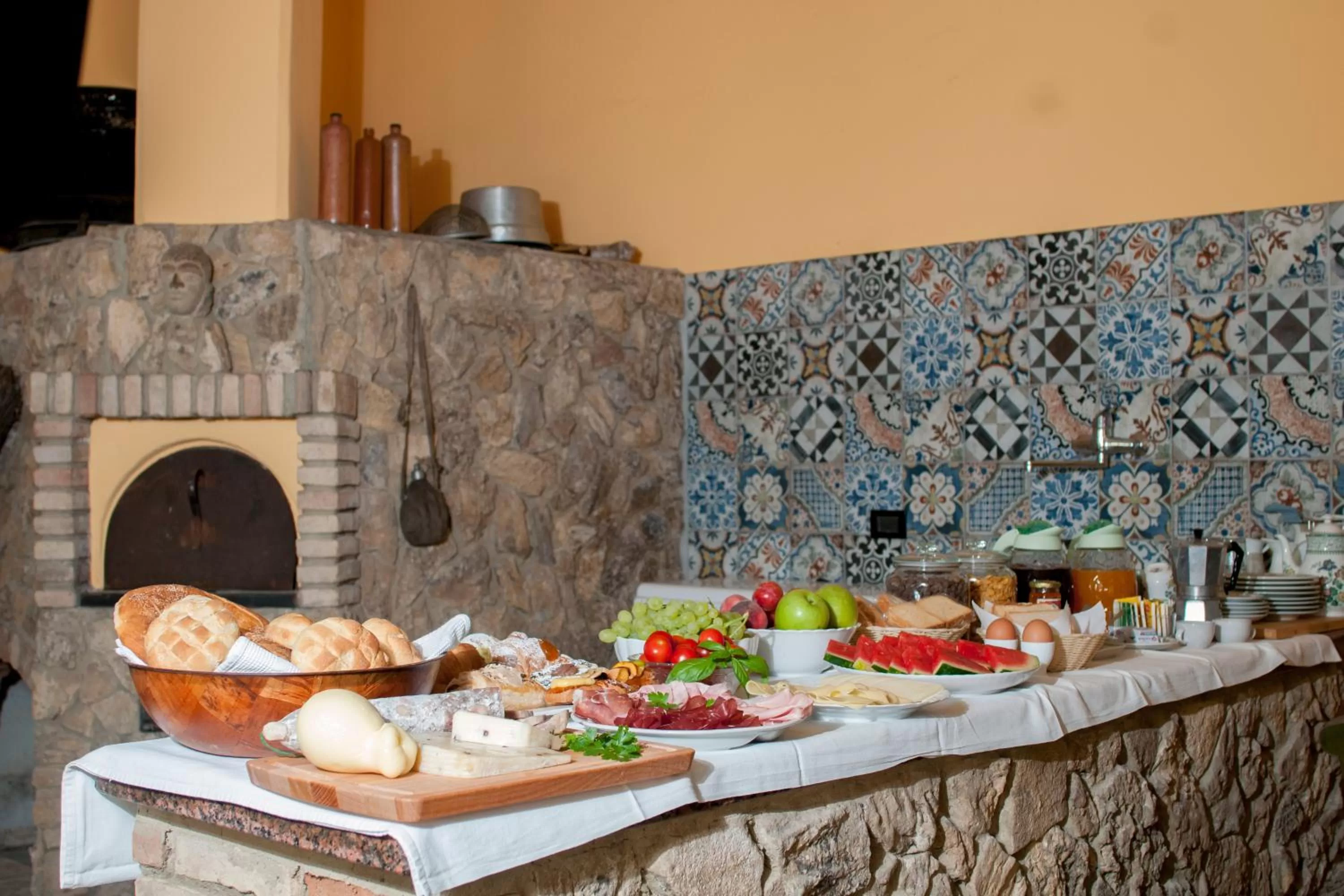 Food and drinks in Agriresort Villa Bentivoglio