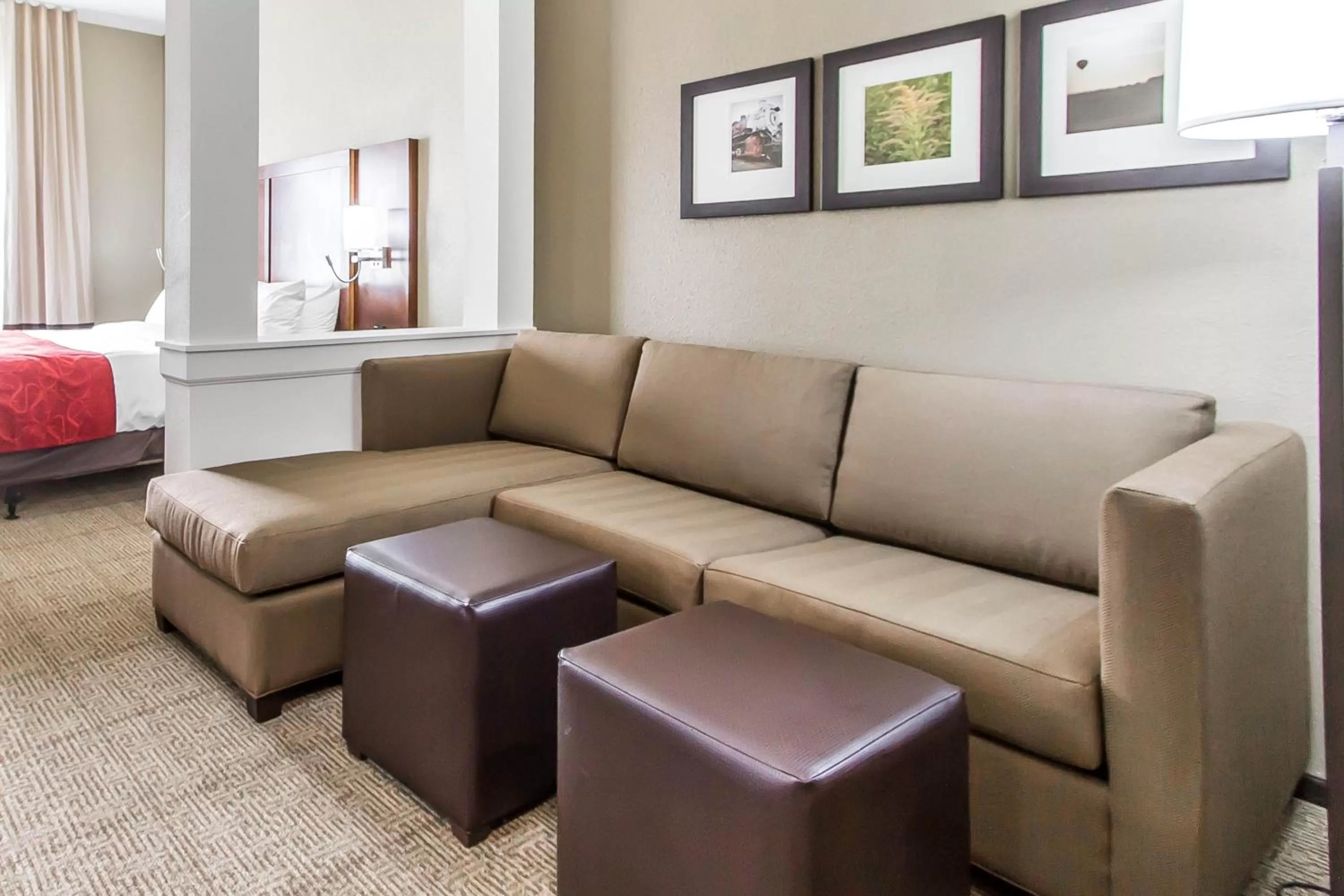 Photo of the whole room in Comfort Suites West Omaha