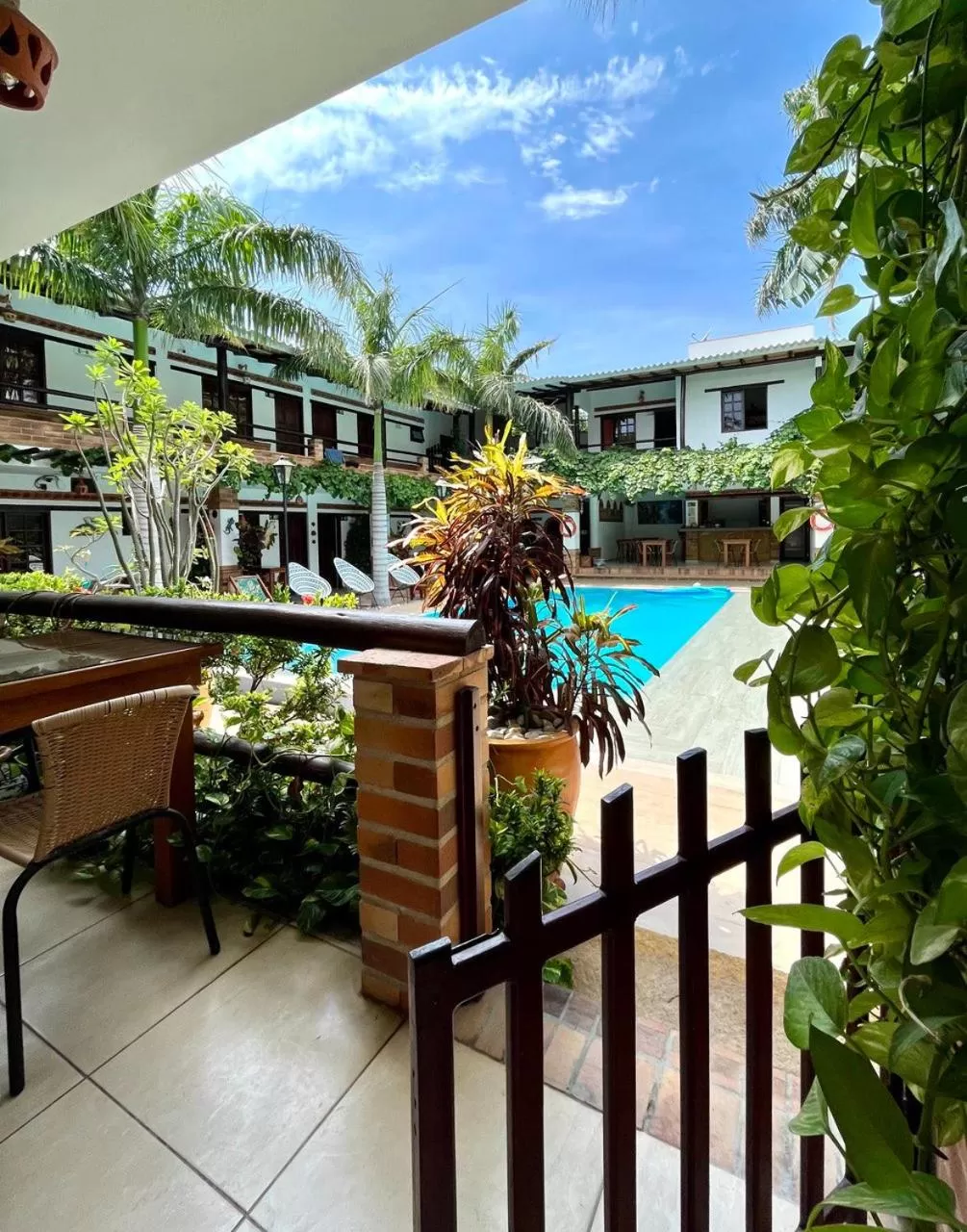 Balcony/Terrace, Pool View in Camali Hotel