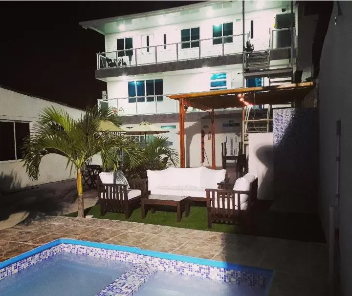 Swimming Pool in Apartamentos Isla Tropical