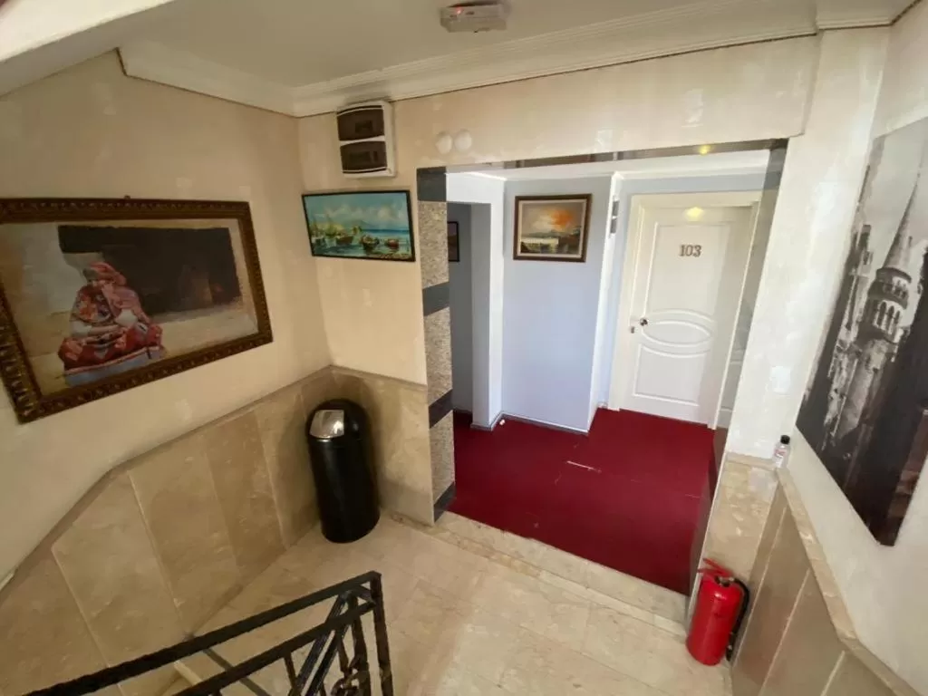 Decorative detail in Sakran Hotel