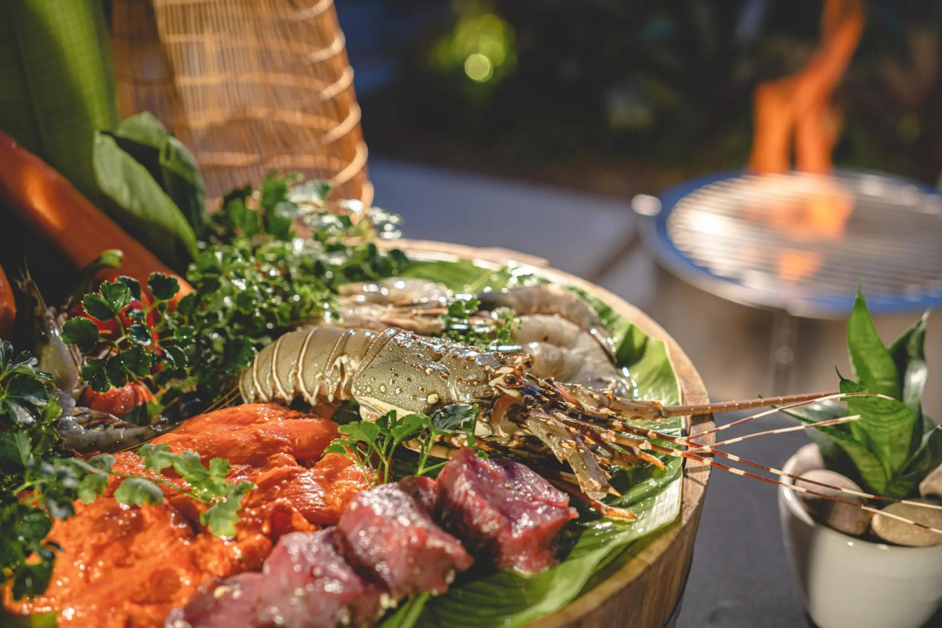 BBQ facilities in Anantara Vacation Club Mai Khao Phuket