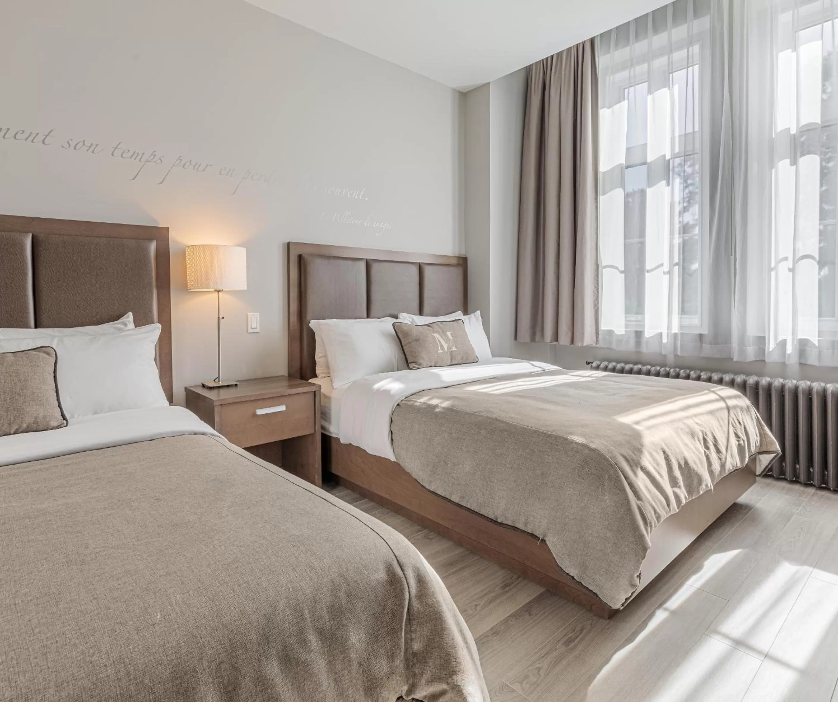 Bed in Hotel Montfort