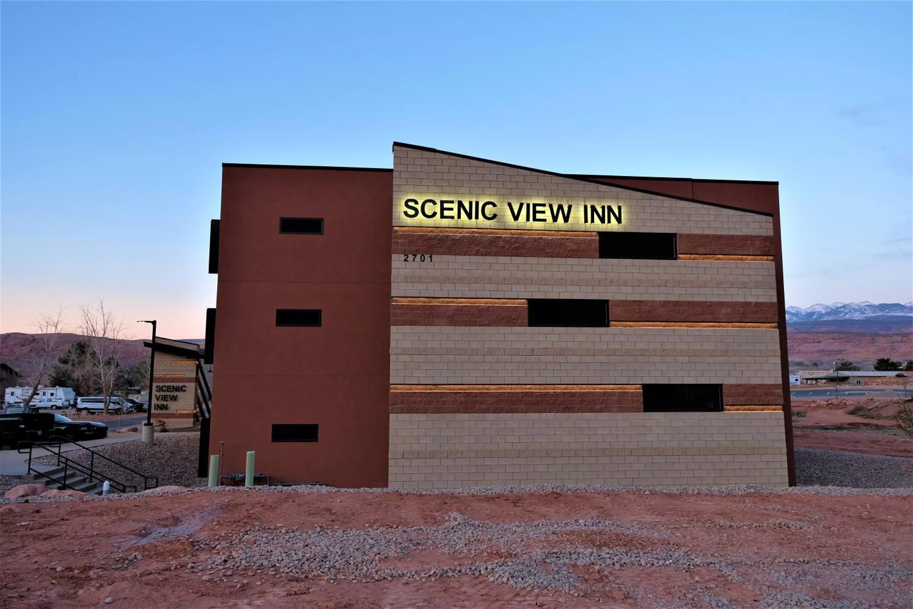 Property building in Scenic View Inn & Suites Moab