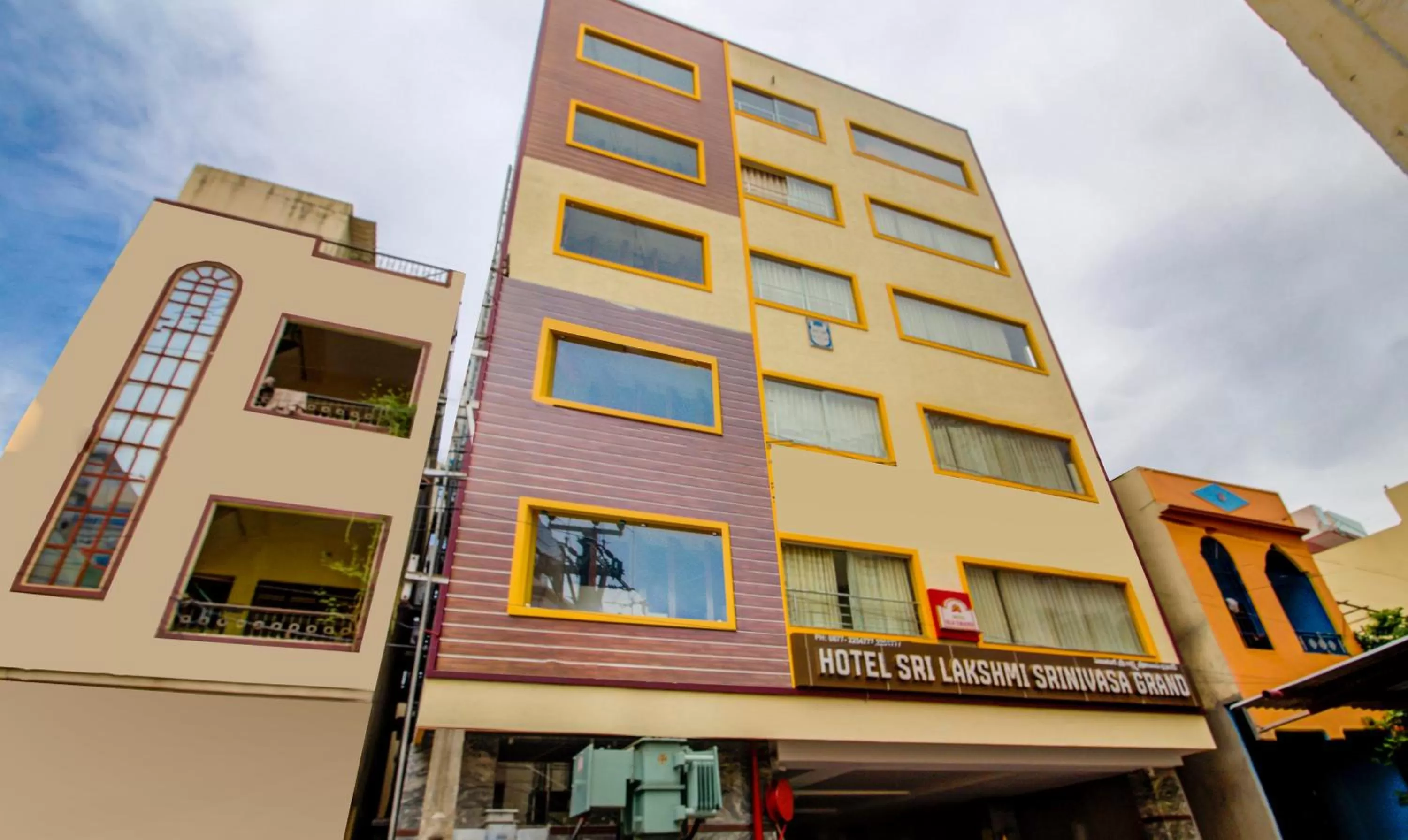 Facade/entrance in Treebo Sls Grand