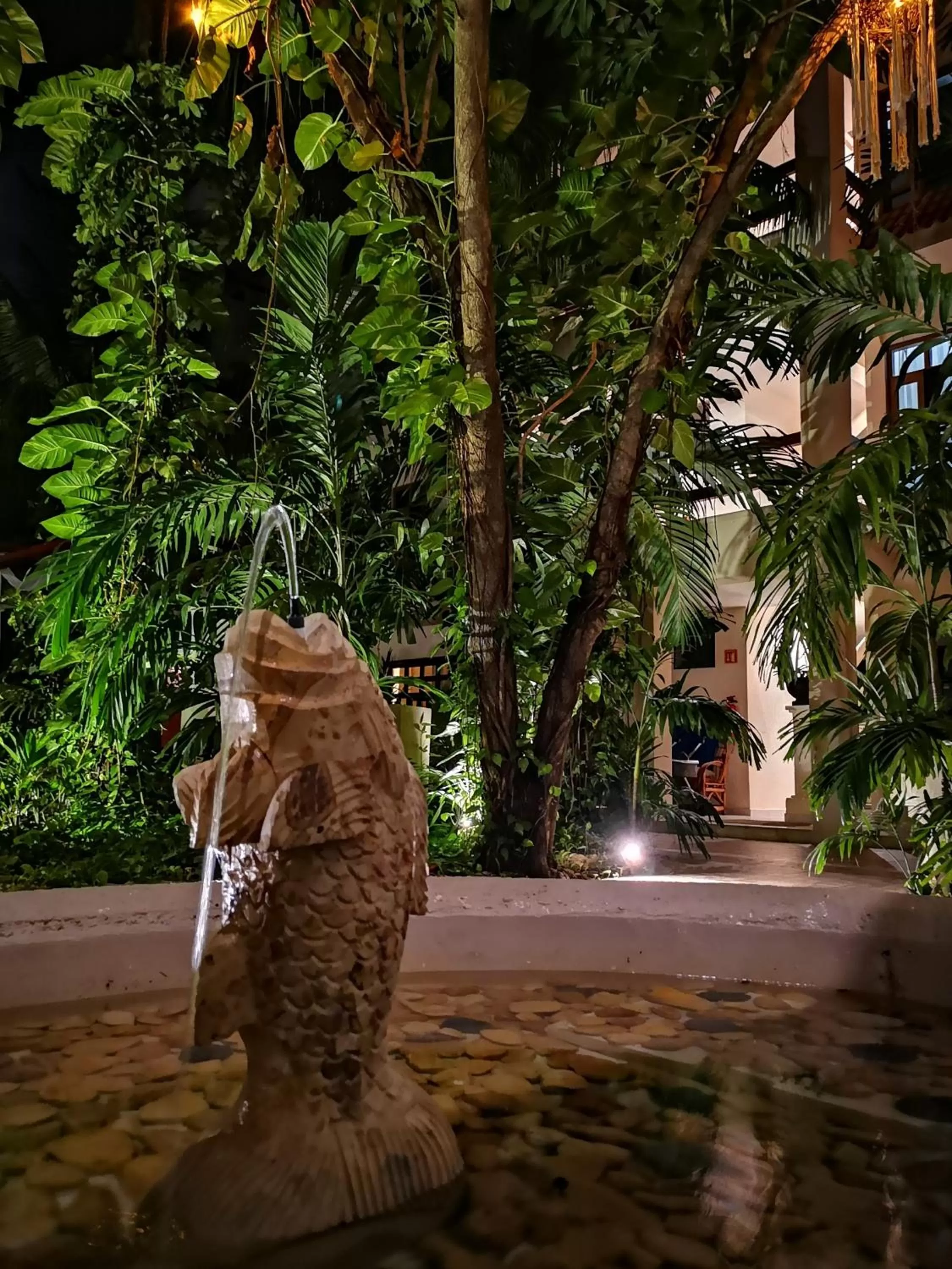 Garden in Hotel Hulku