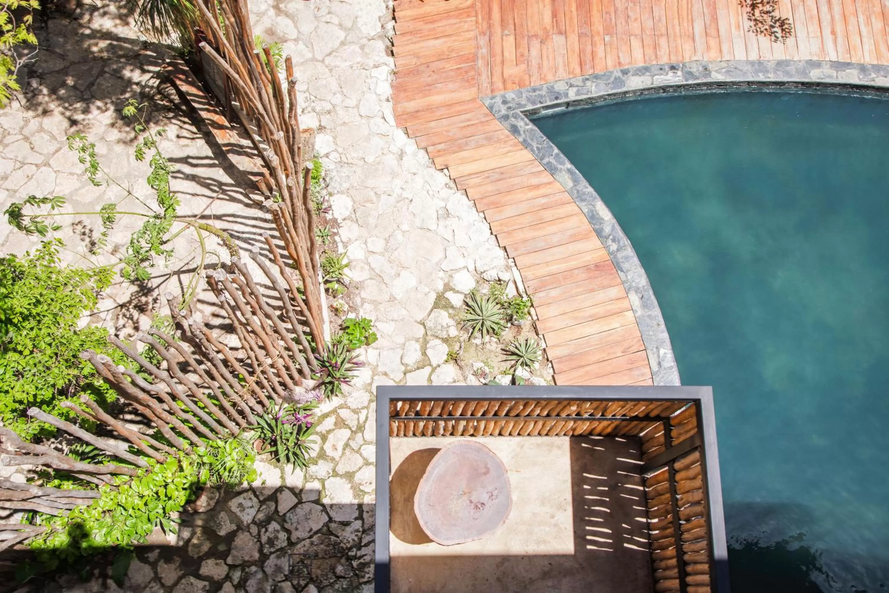 Balcony/Terrace, Pool View in Botånica Tulum