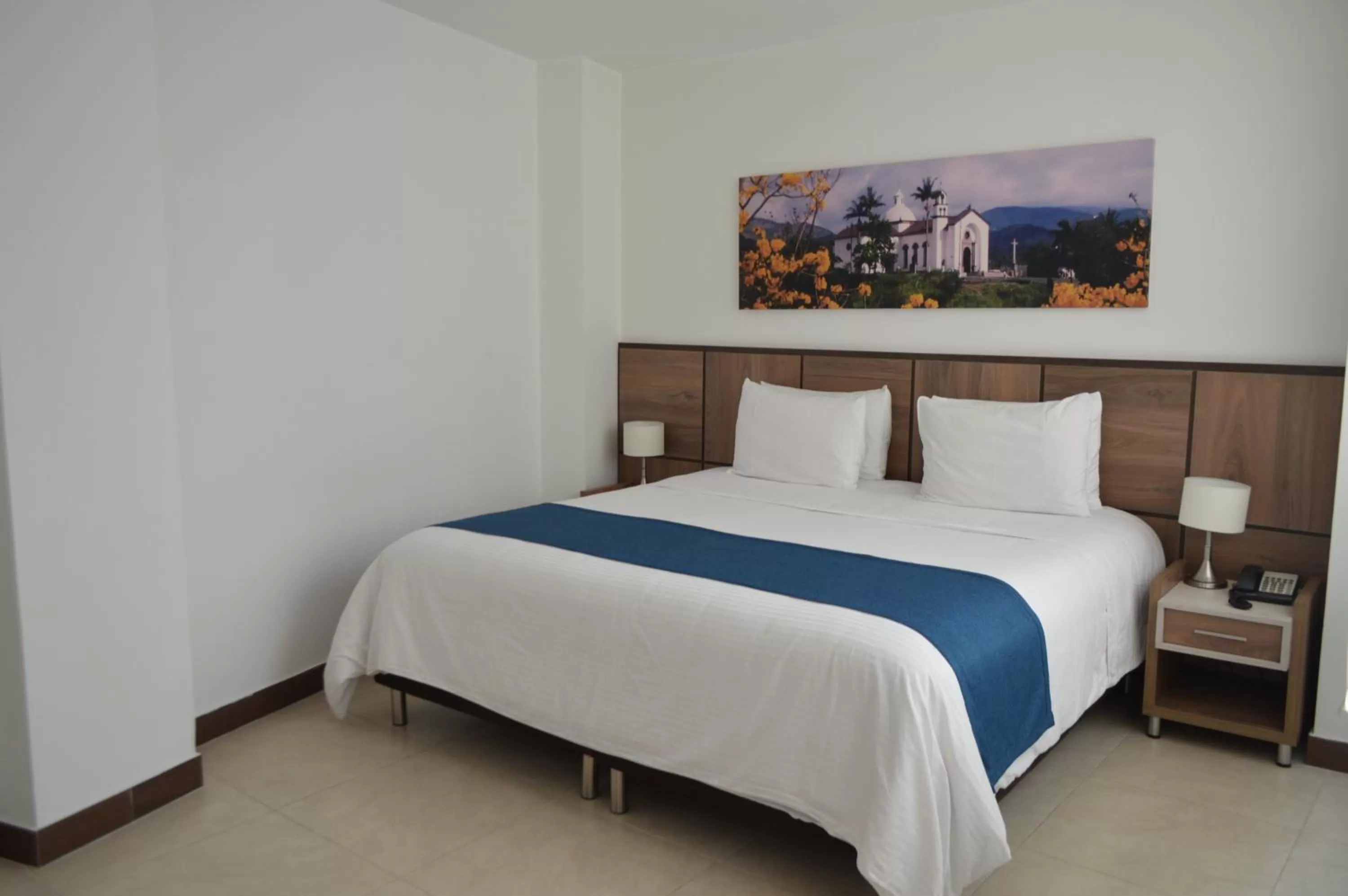 Bed in Hotel San Martin Popayan