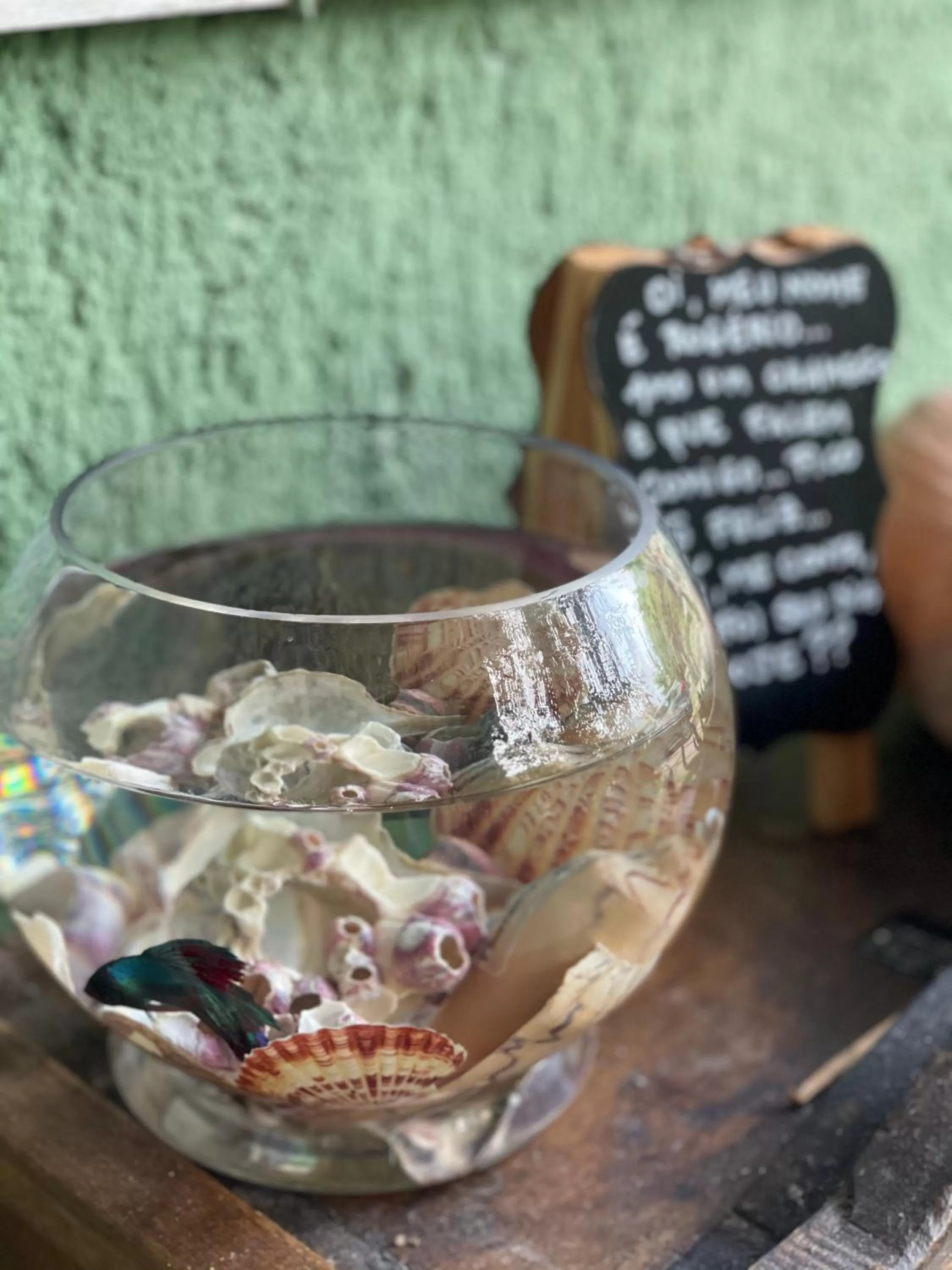 Decorative detail in Pousada Santarina