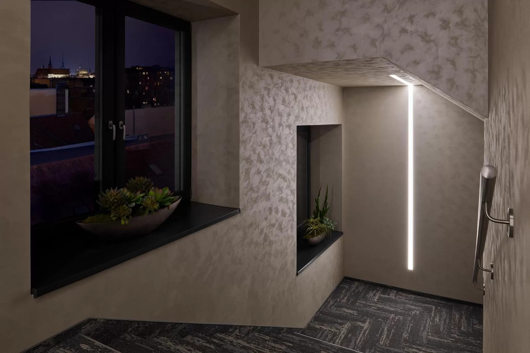 Decorative detail in Hotel Passage