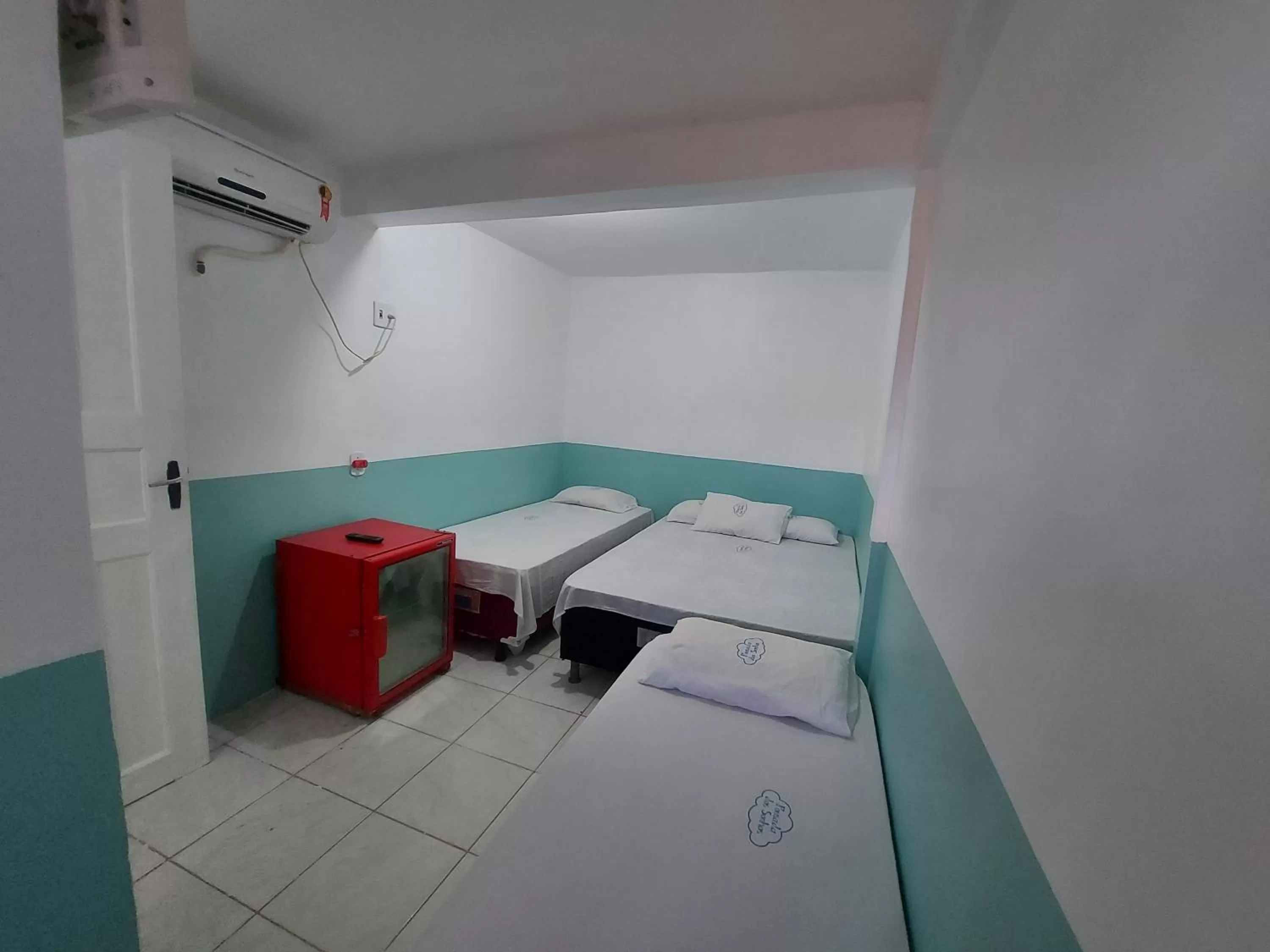 Bed in Hotel Pousada dos Sonhos