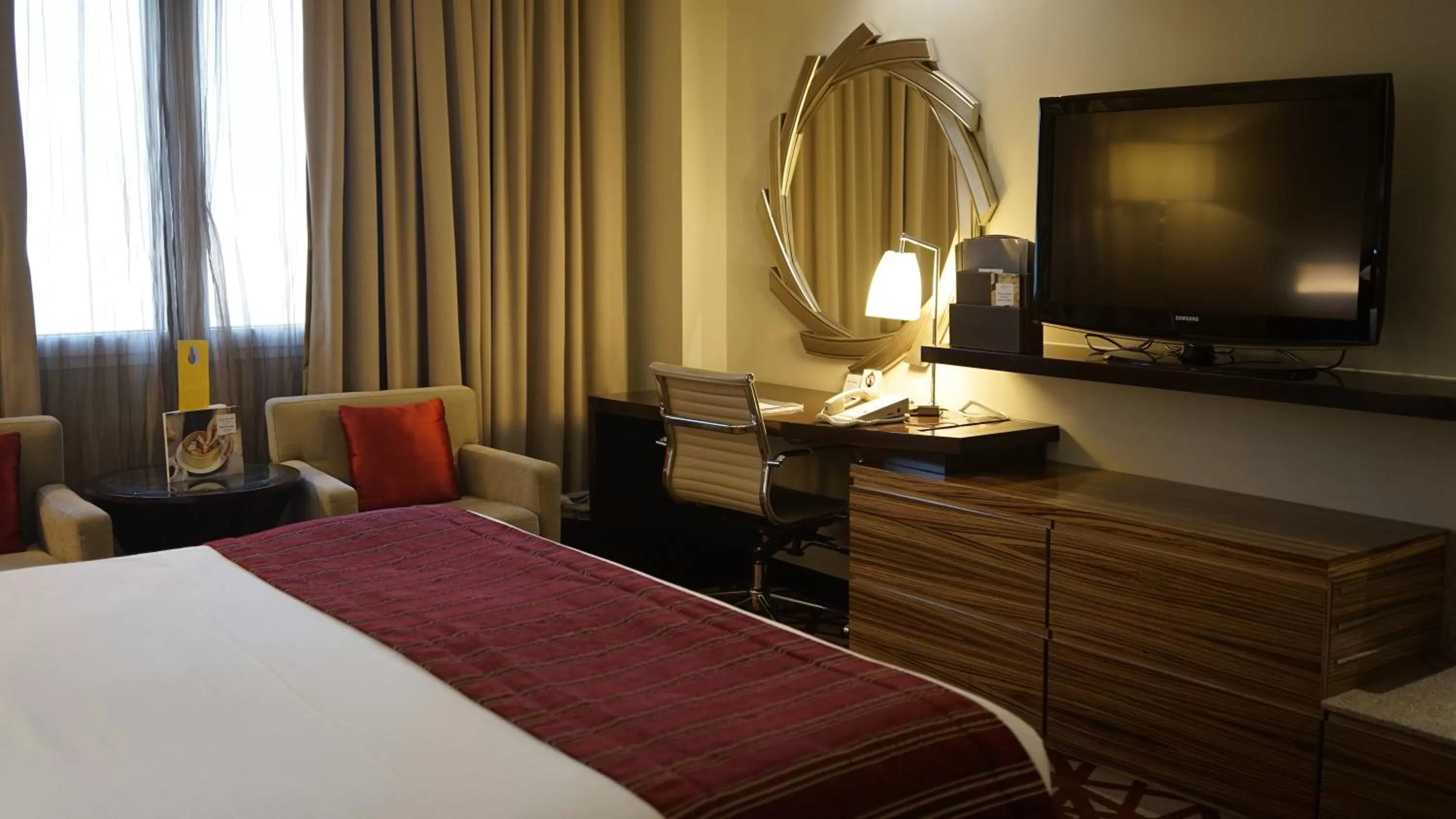 Bedroom, Bed in Crowne Plaza Dubai Deira by IHG