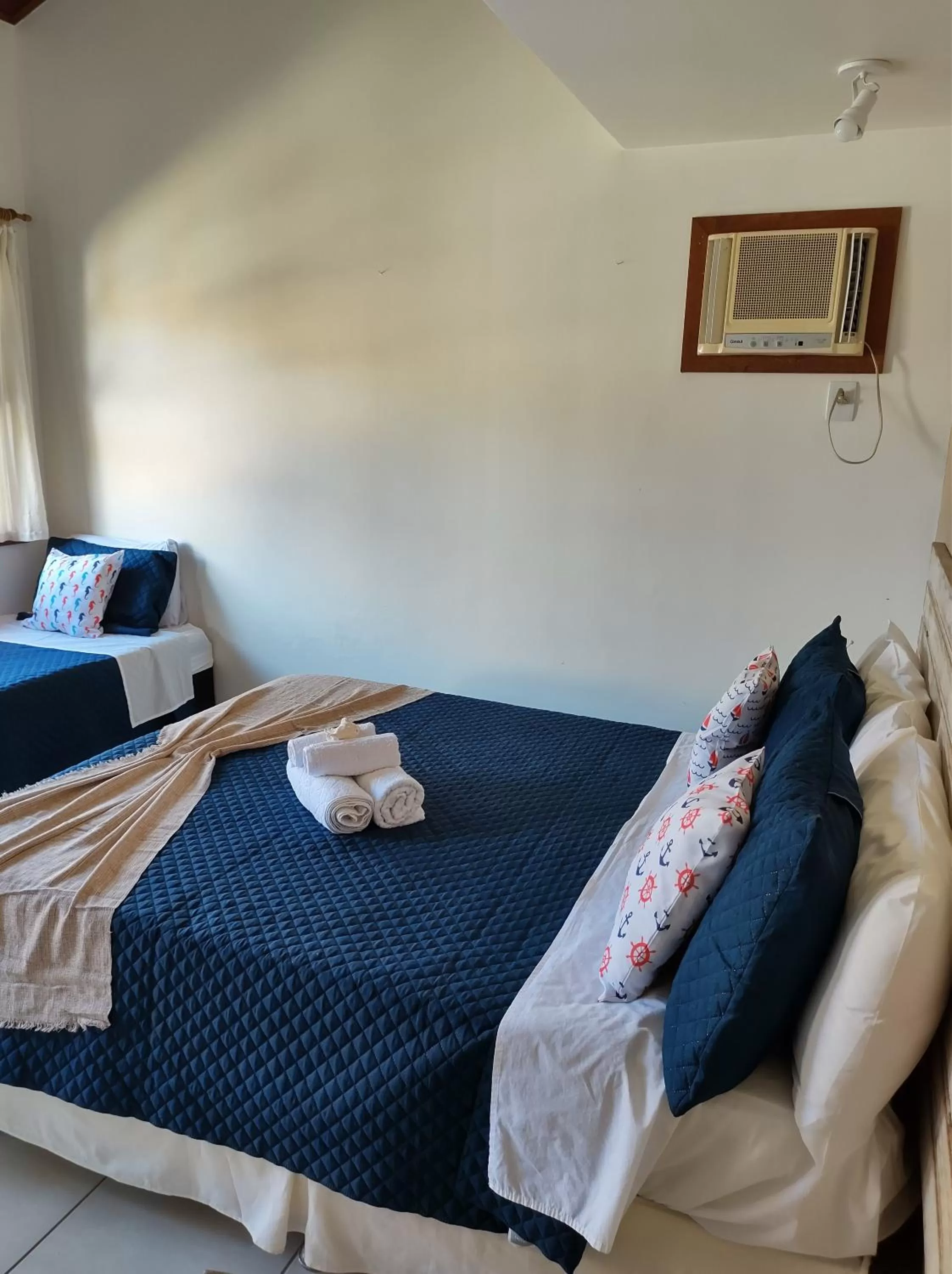 Bed in Pousada Casa da Aroeira