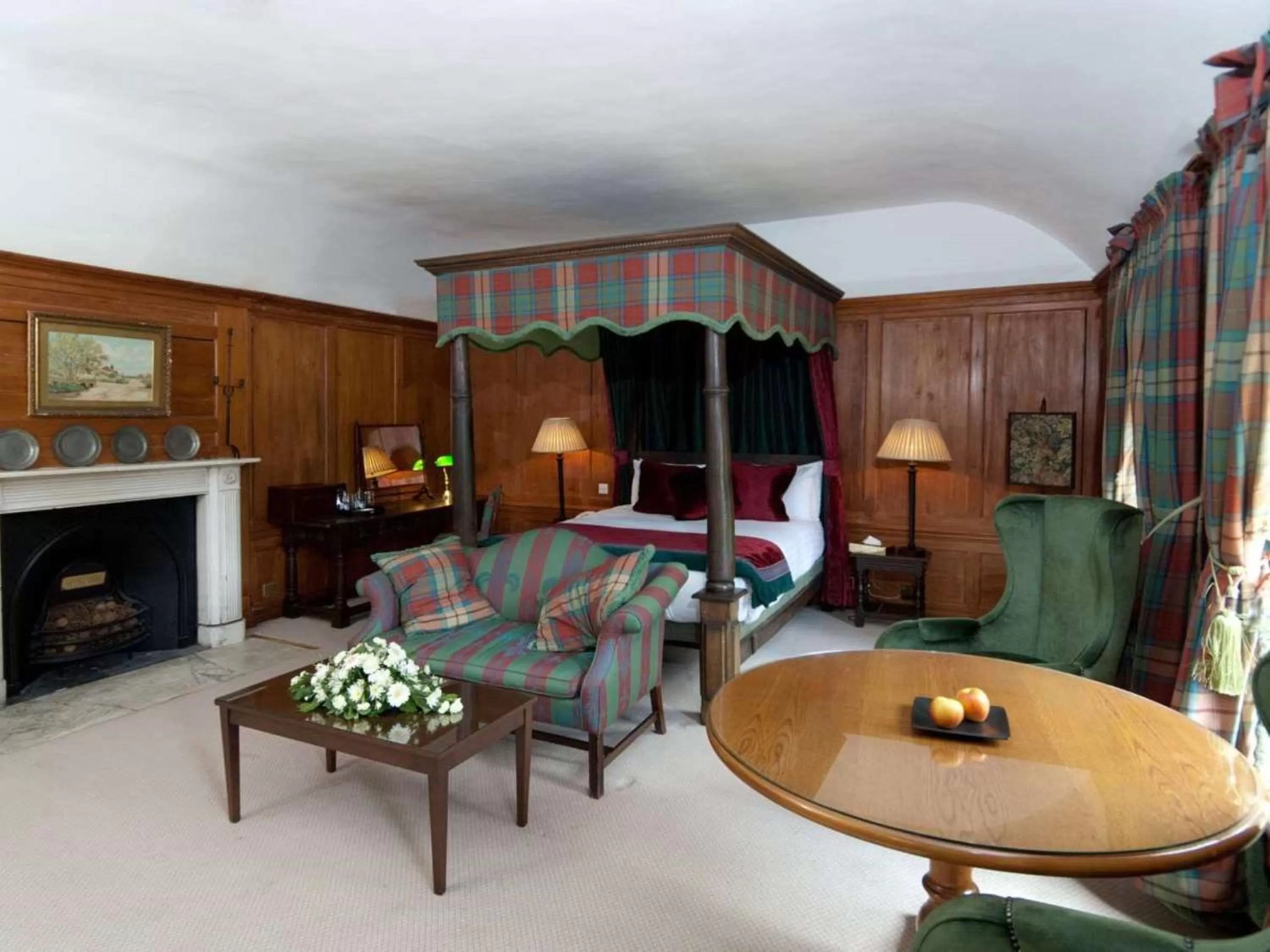 Living room in Flitwick Manor Hotel