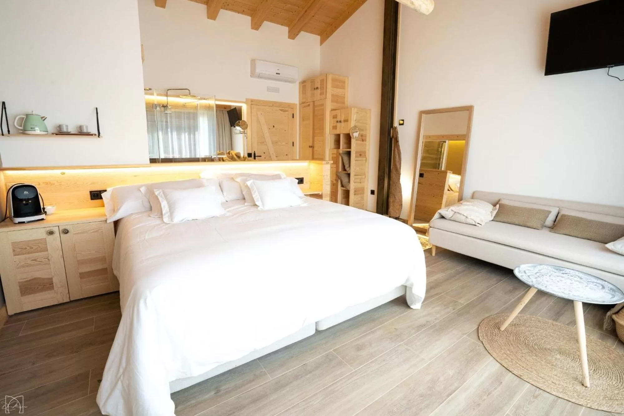 Bed in Hotel Don Marcos