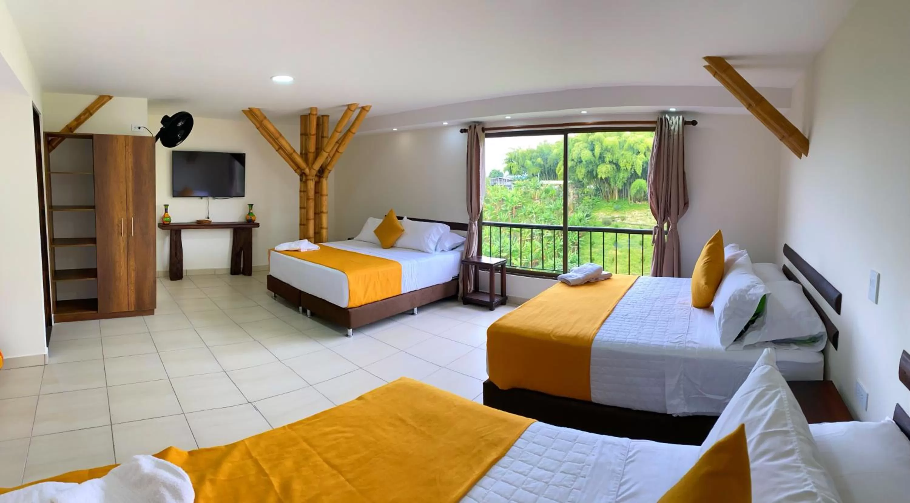 Bed in La Victoria Hotel Campestre