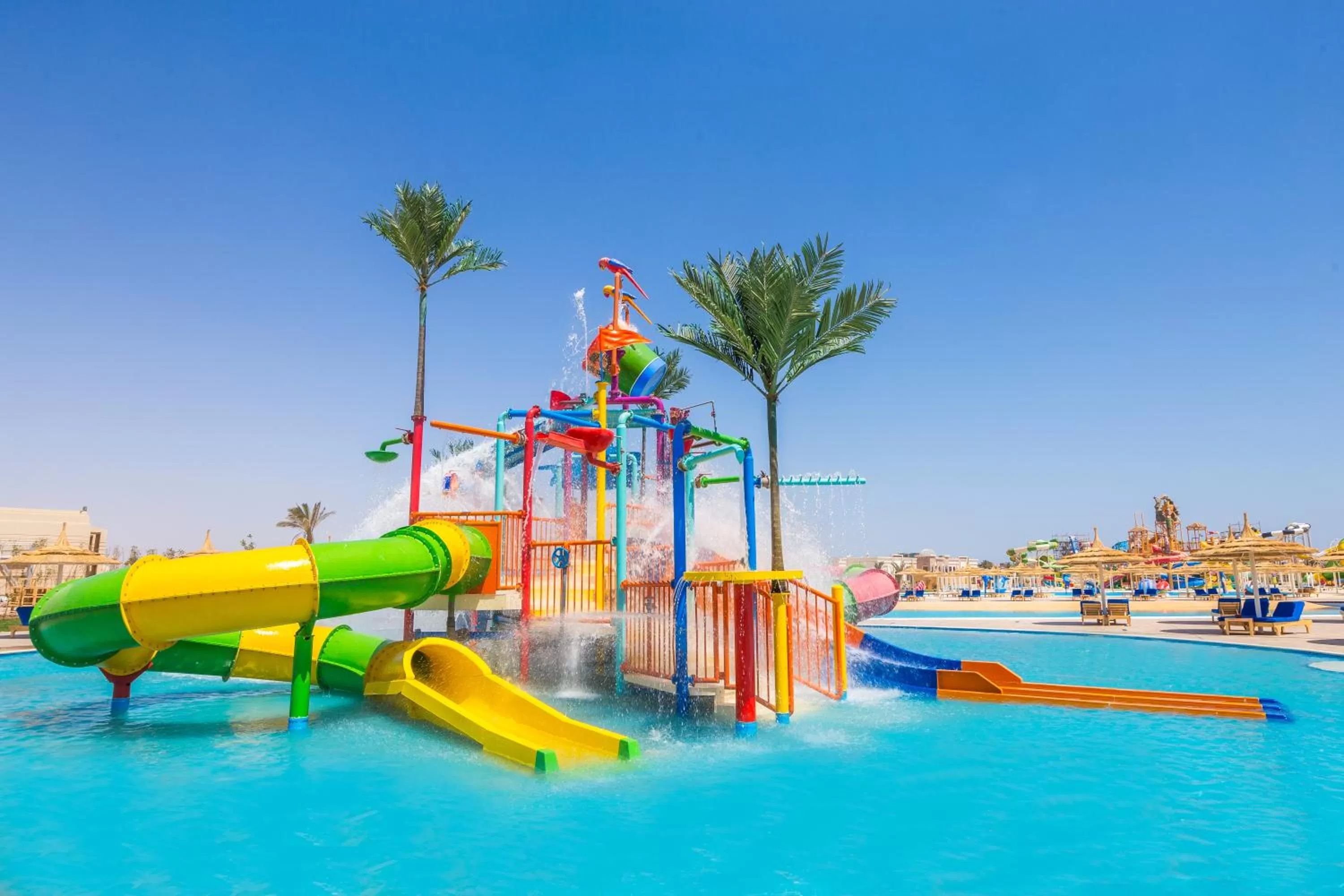 Aqua park in Pickalbatros Aqua Park Sharm El Sheikh