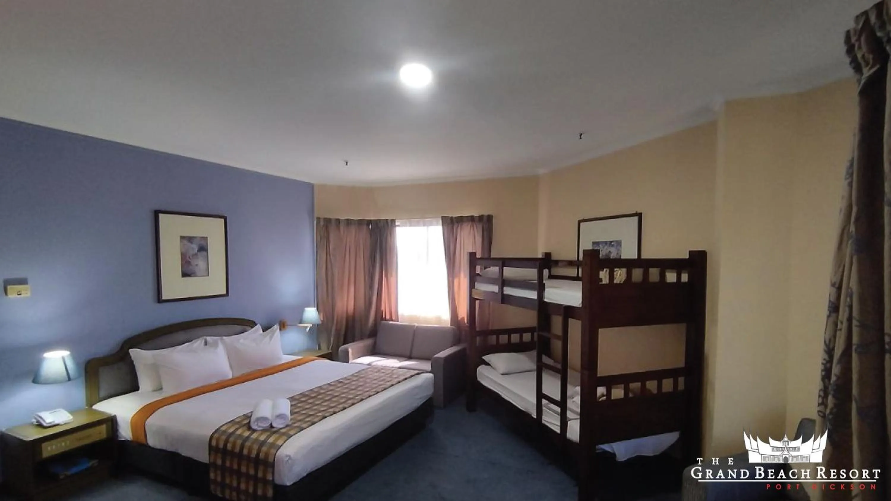 Bed in The Grand Beach Resort Port Dickson