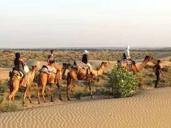 People in Mirvana Guest House & Camel safari