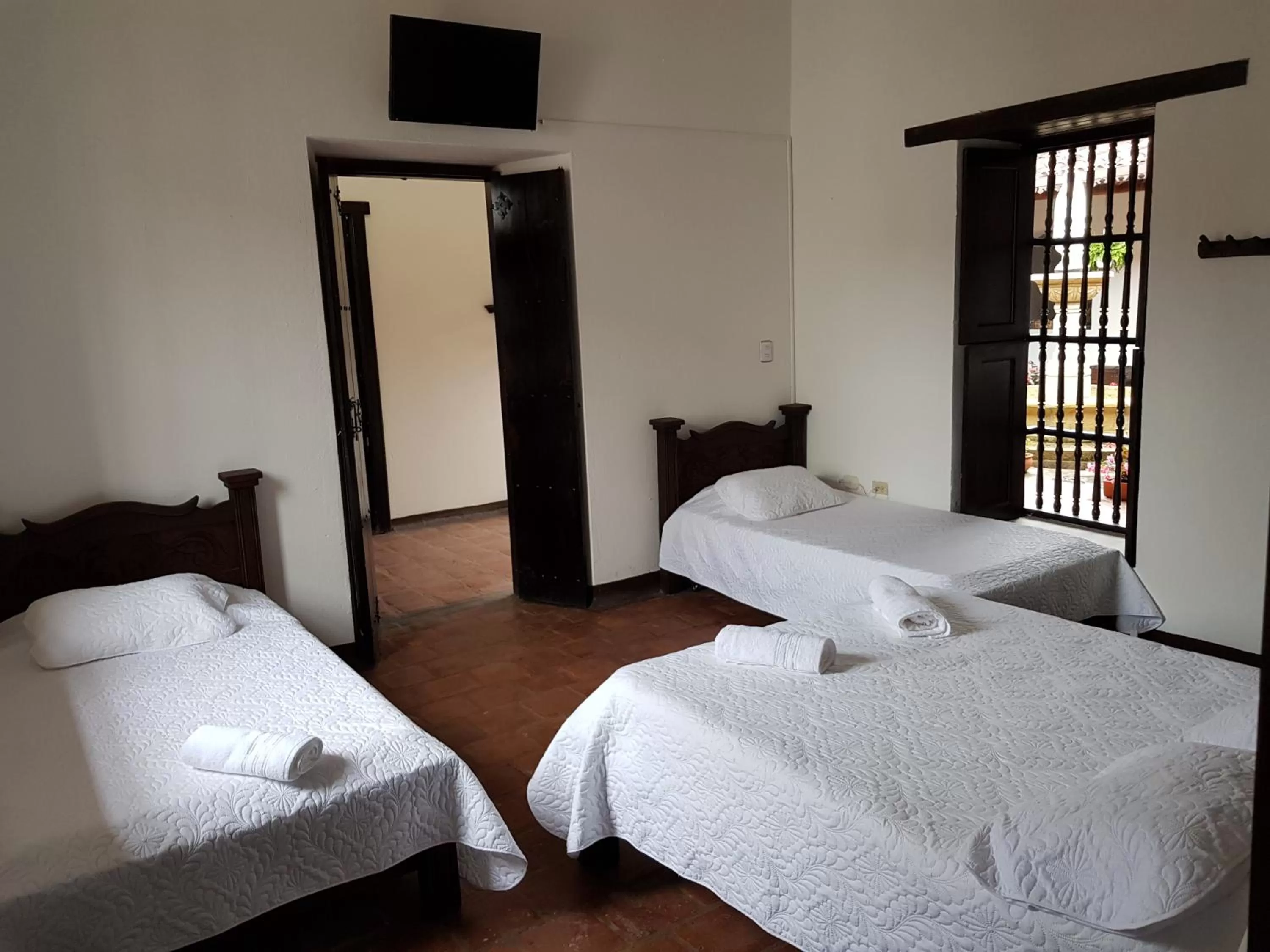 Bed in Hotel Casa Claustro De Zapatoca