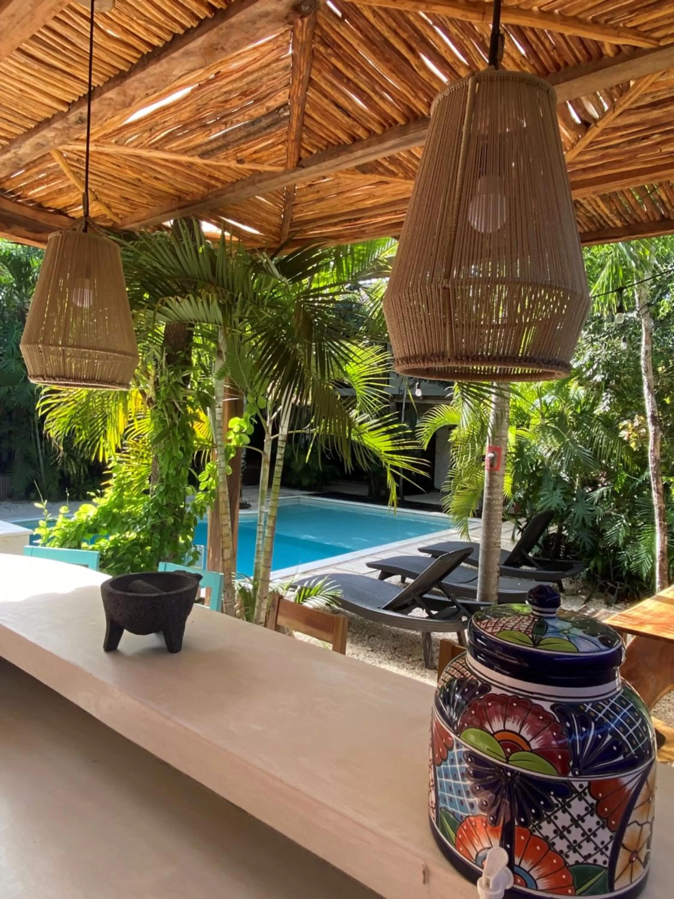 BBQ facilities in Trece Lunas Tulum - Enchanted Resort