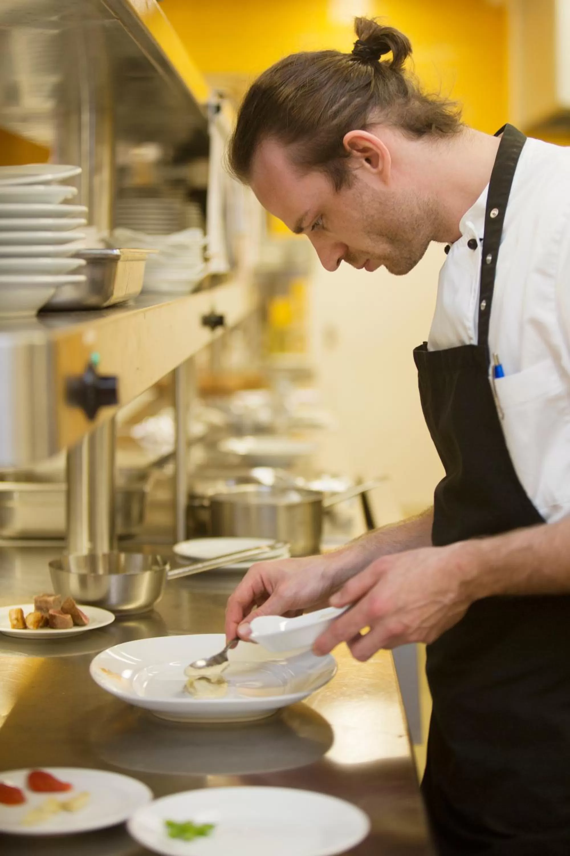 People in Schloss Hotel Dresden Pillnitz