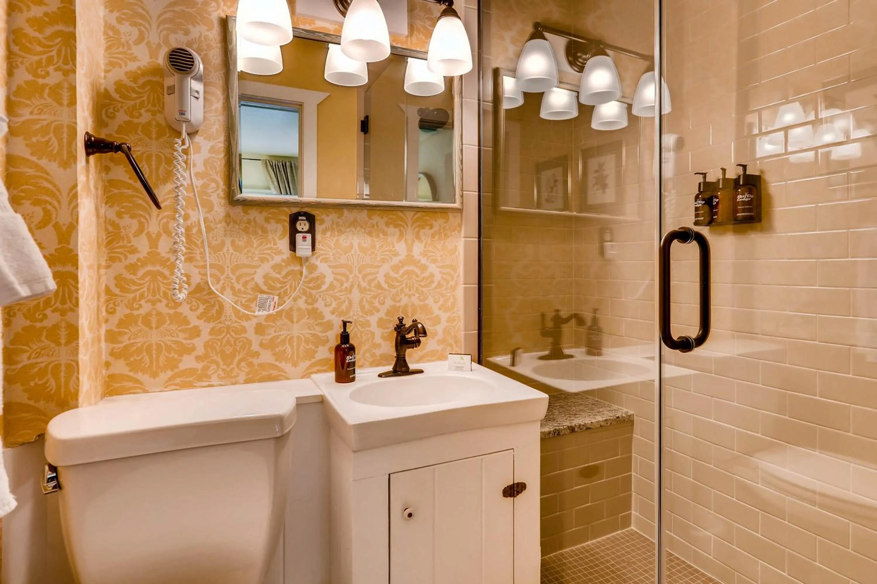 Bathroom in Ski Tip Lodge, A Vail Resorts Property