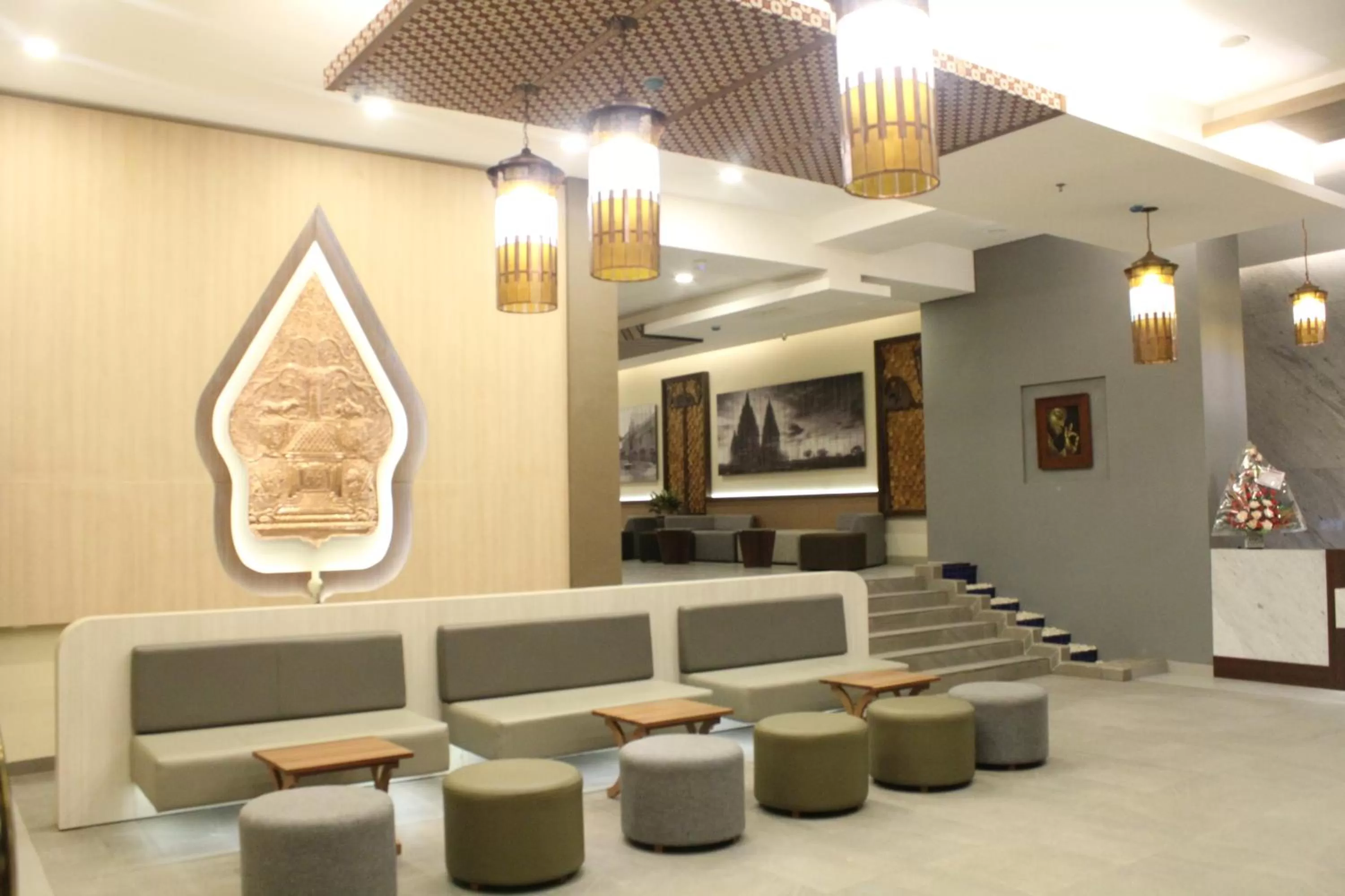 Lobby or reception in LAMORA Sagan Yogyakarta - formerly H Boutique Yogyakarta