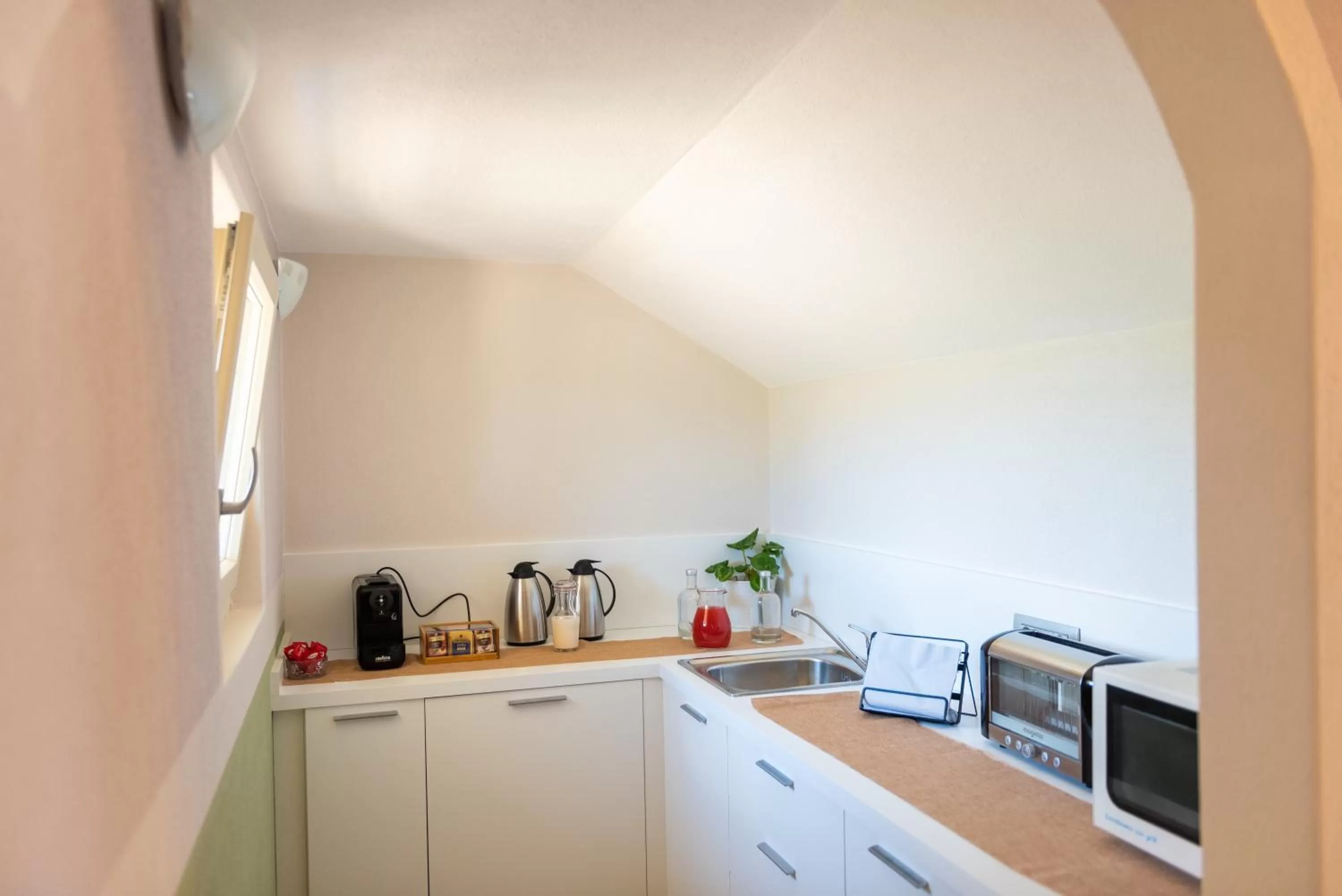 Communal kitchen in I Boschetti