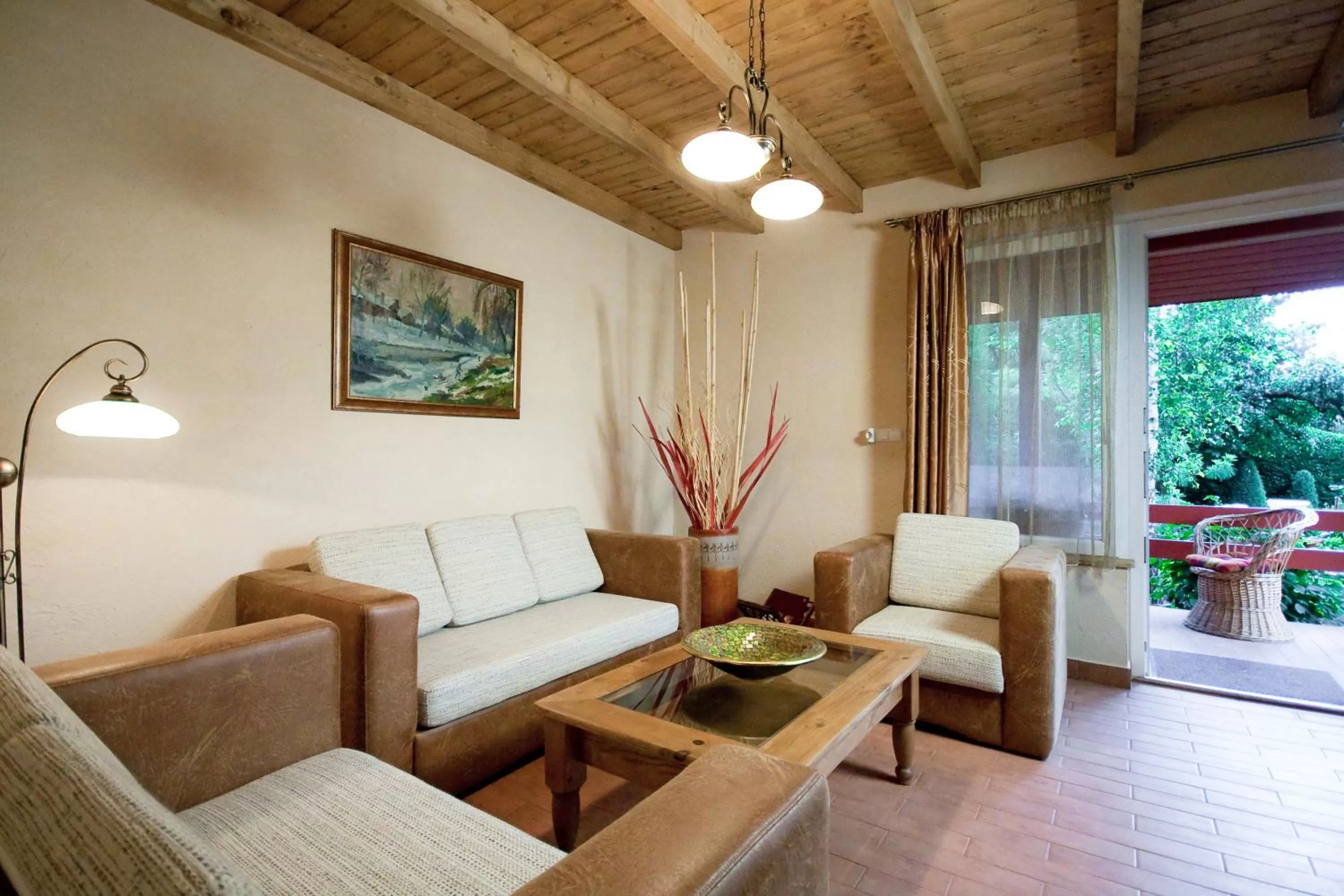 Living room, Seating Area in Green Park Villa