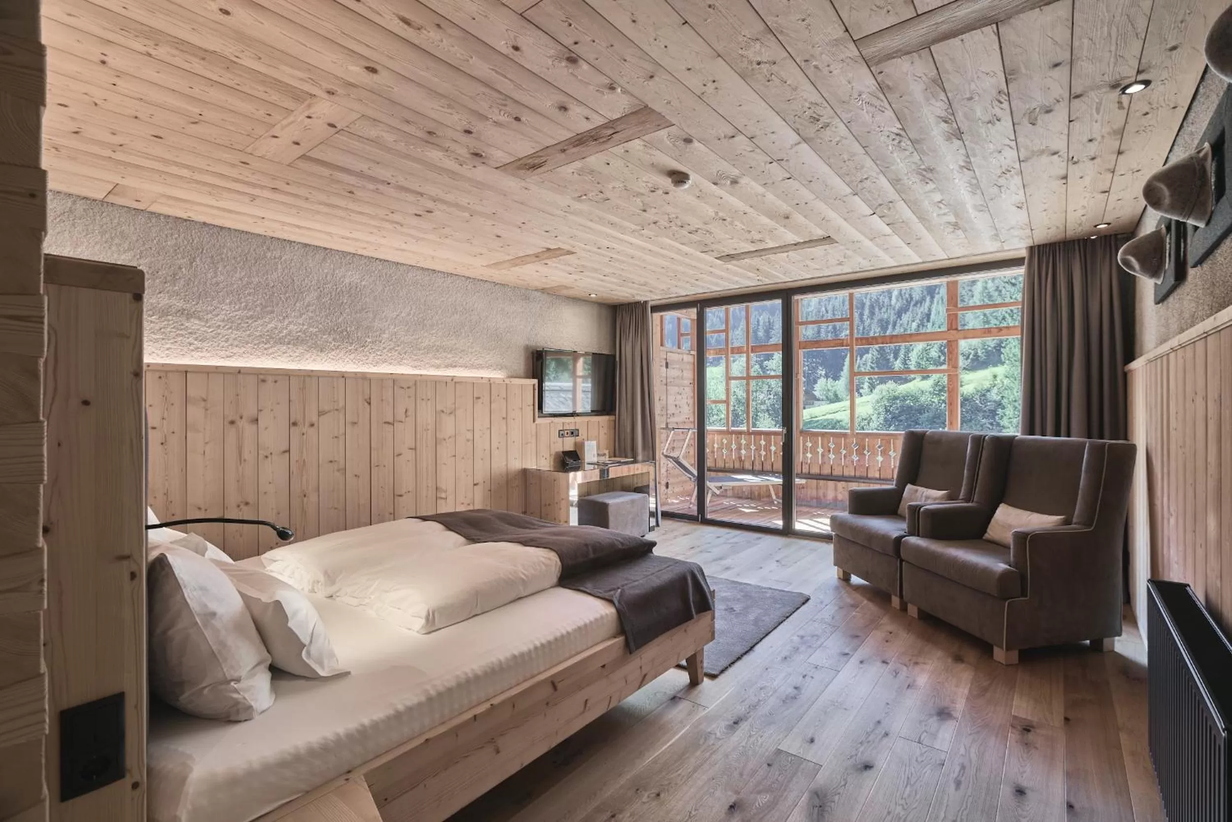 Bedroom in Tenne Lodges