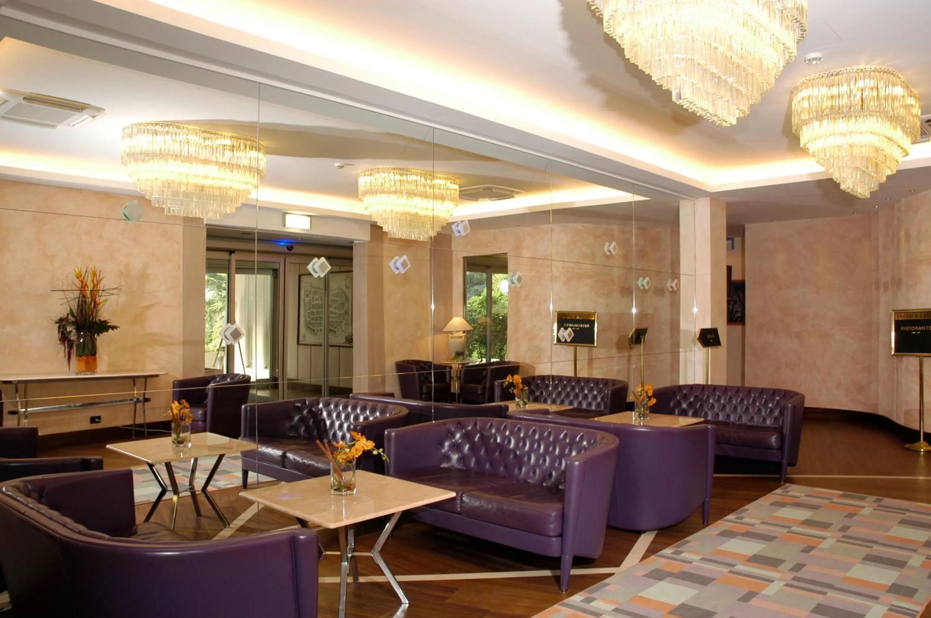 Lobby or reception in Hotel Donatello Imola