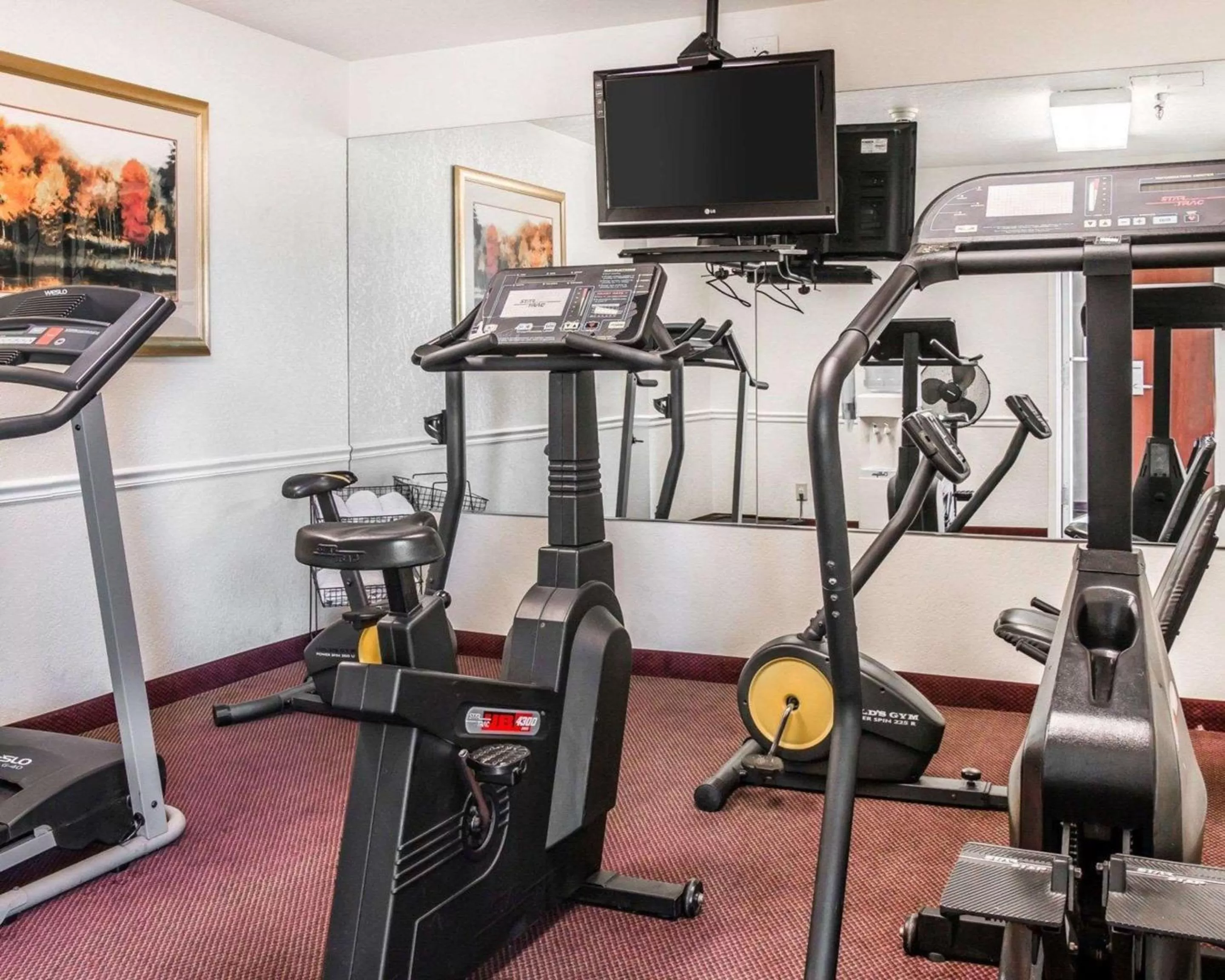 Fitness centre/facilities in Quality Inn Holland - Toledo