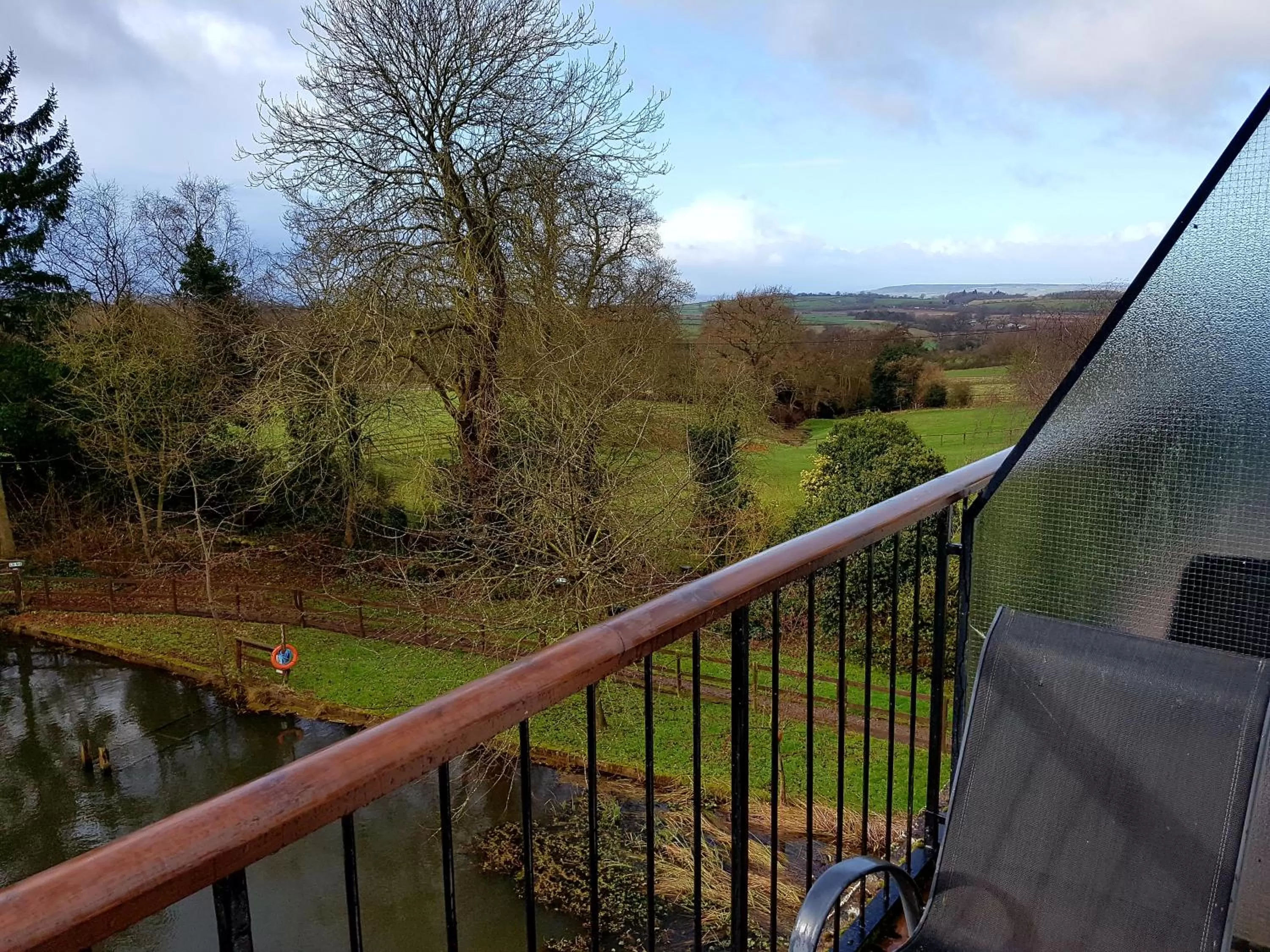 Garden view in Buckatree Hall Hotel