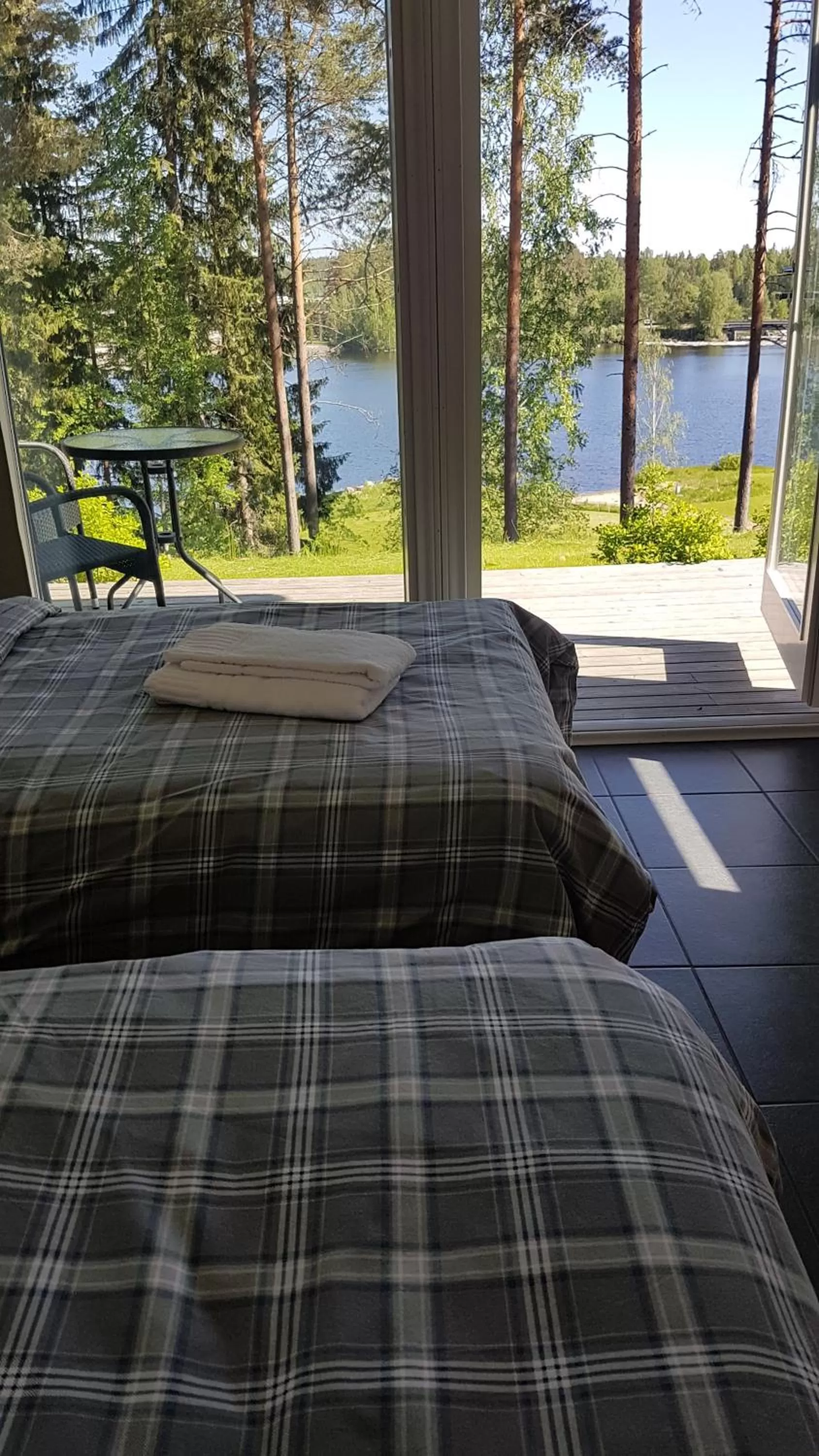 Patio in Varjola Holiday Center