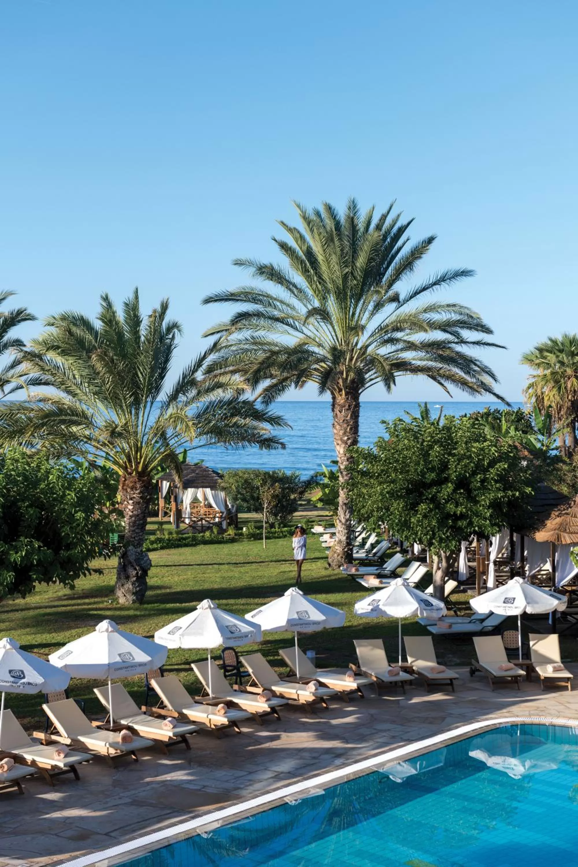 Garden in Constantinou Bros Athena Royal Beach Hotel
