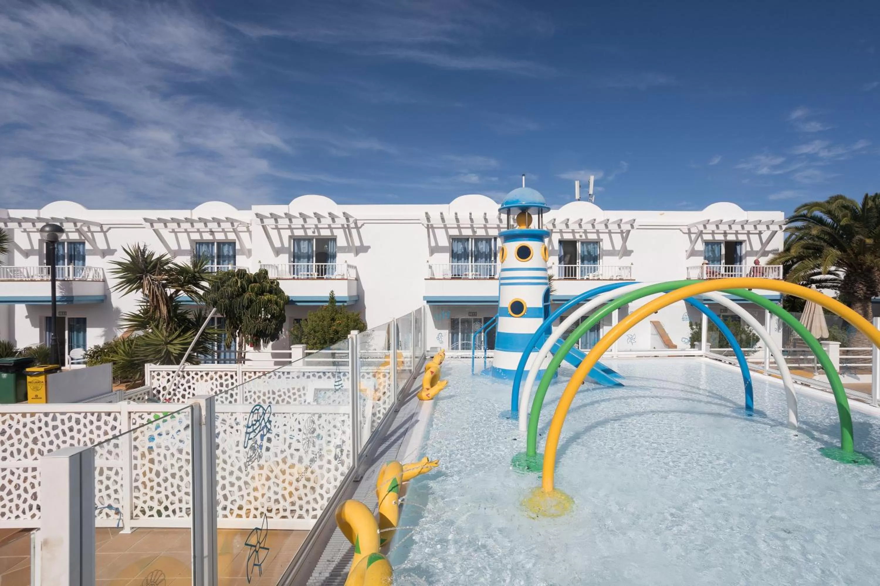 Aqua park in Hotel Arena Beach