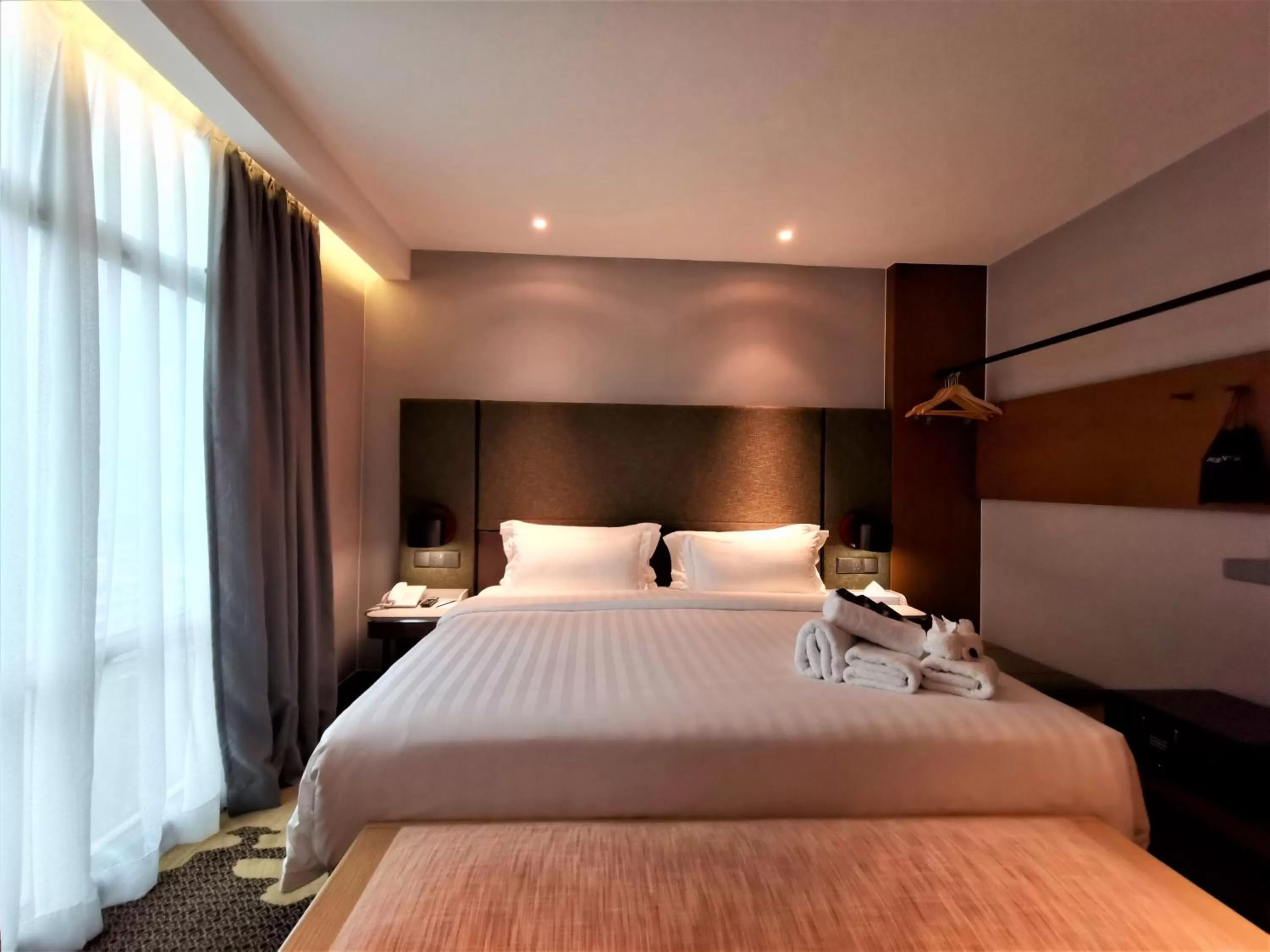 Bed in King Park Hotel Kota Kinabalu