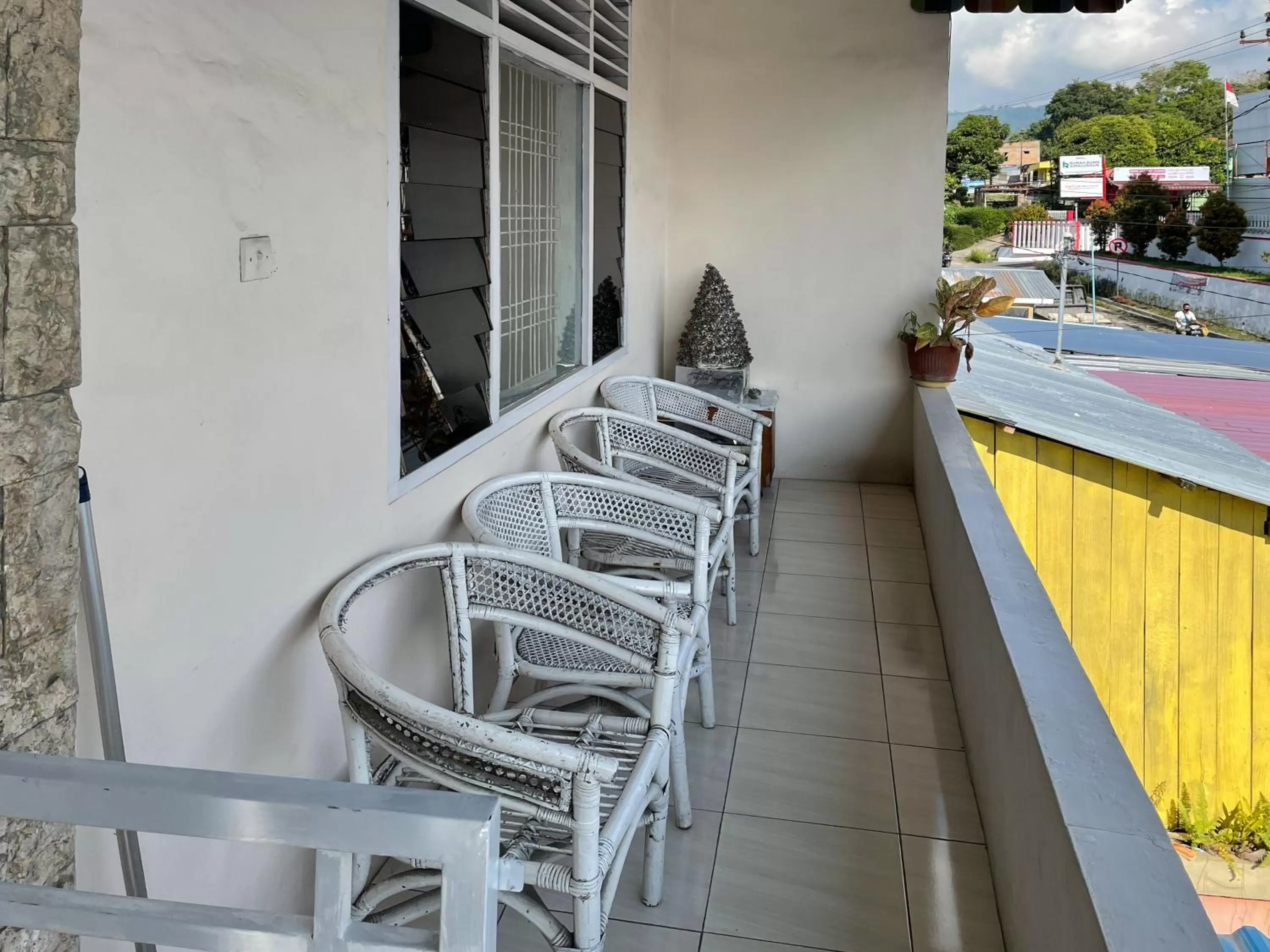 Balcony/Terrace in Valencia Homestay Redpartner