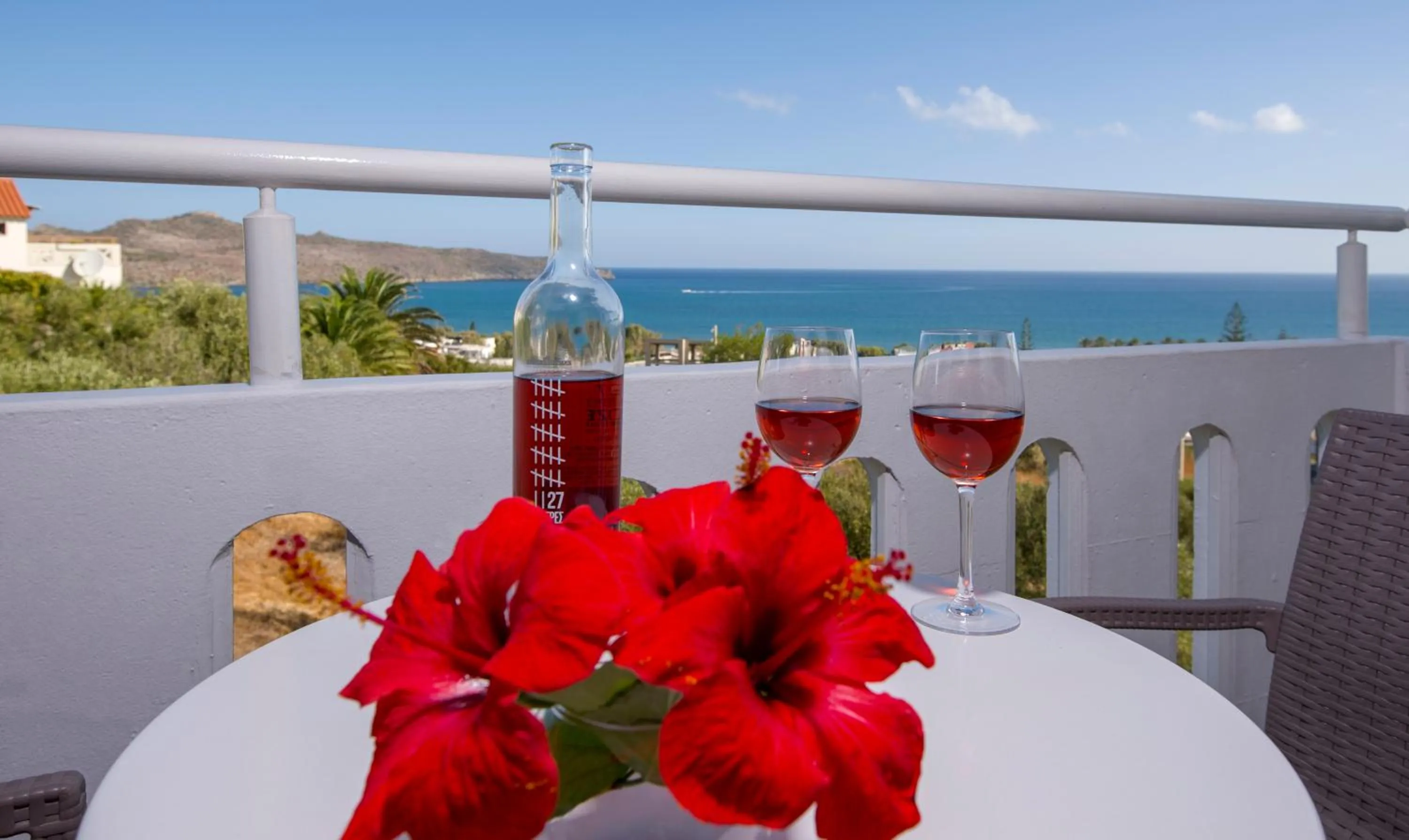 Balcony/Terrace in Folia Apartments Chania