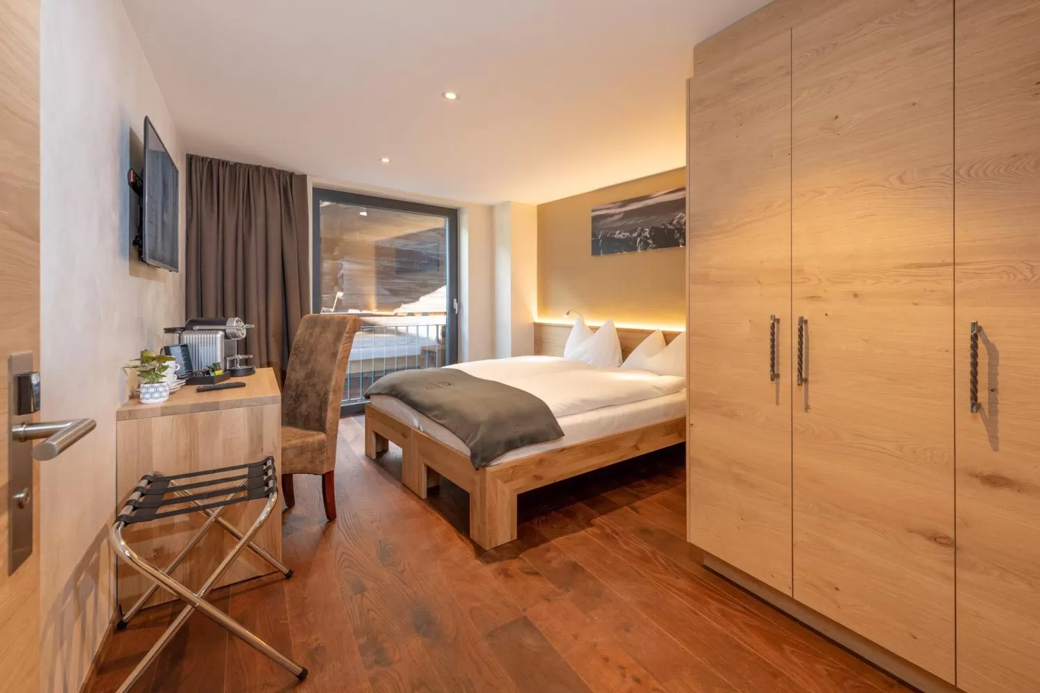 Photo of the whole room, Bed in Hotel Heimatlodge