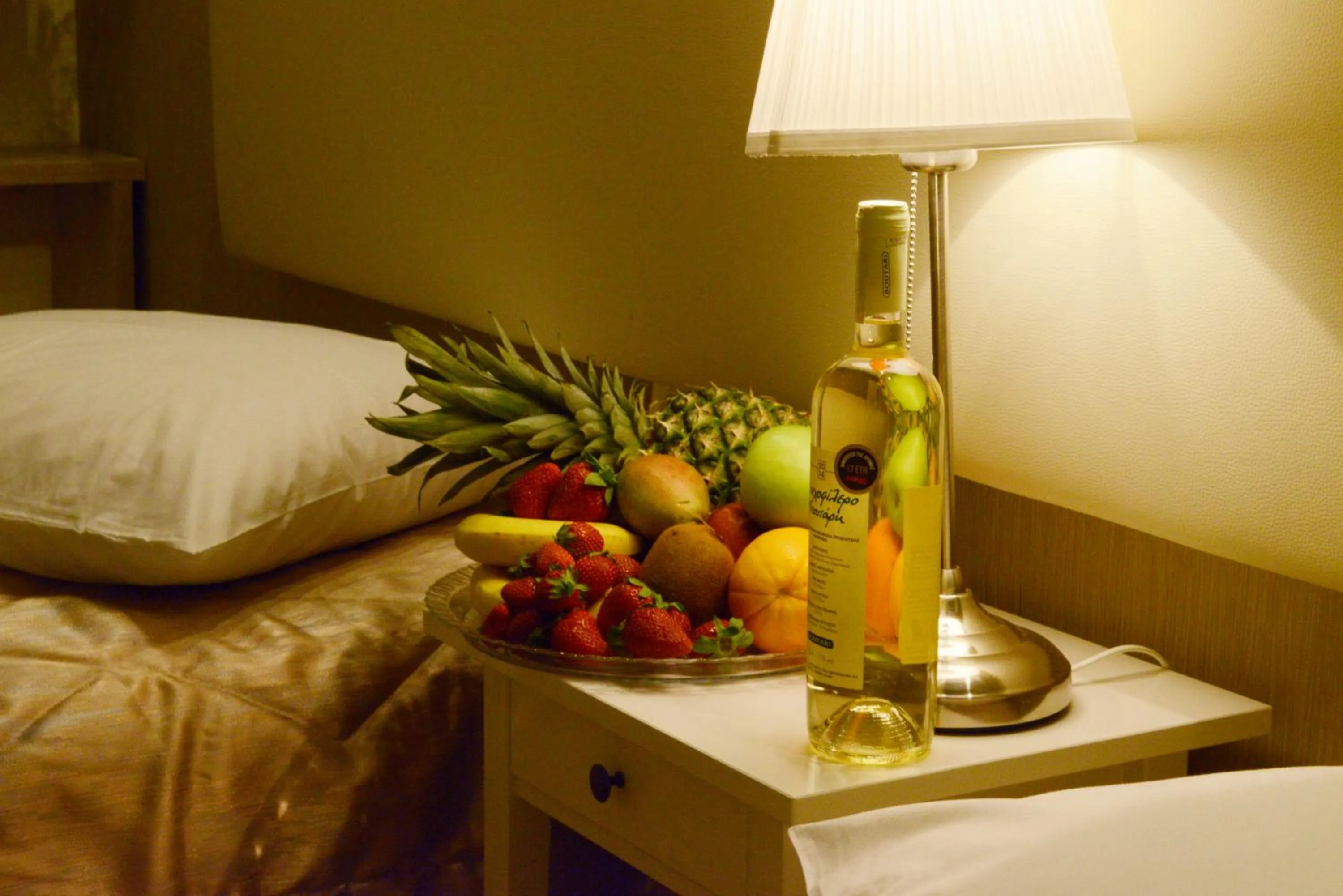 Food and drinks in Phidias Hotel