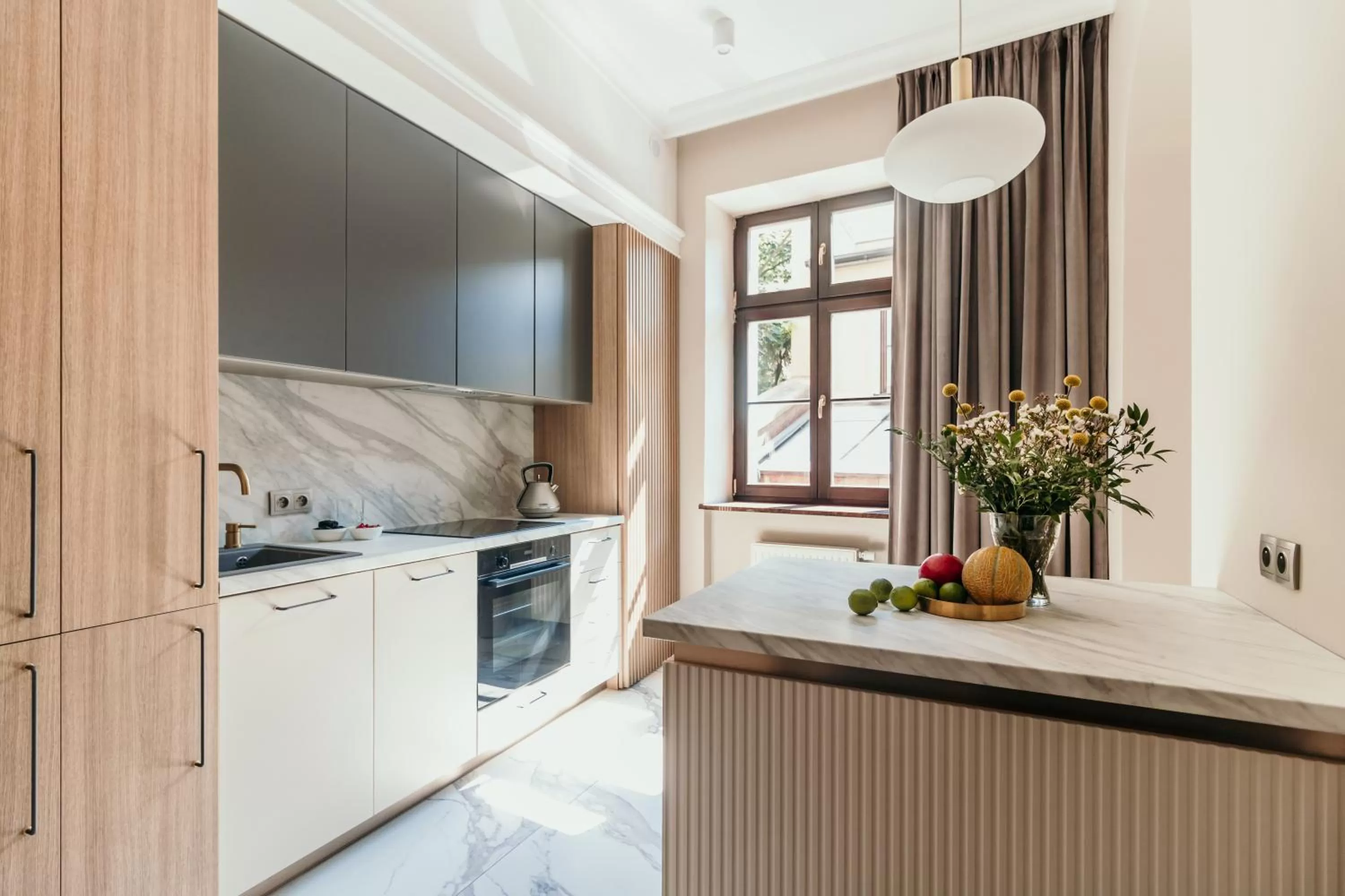 Kitchen or kitchenette, Kitchen/Kitchenette in Apartamenty Małe Garbary