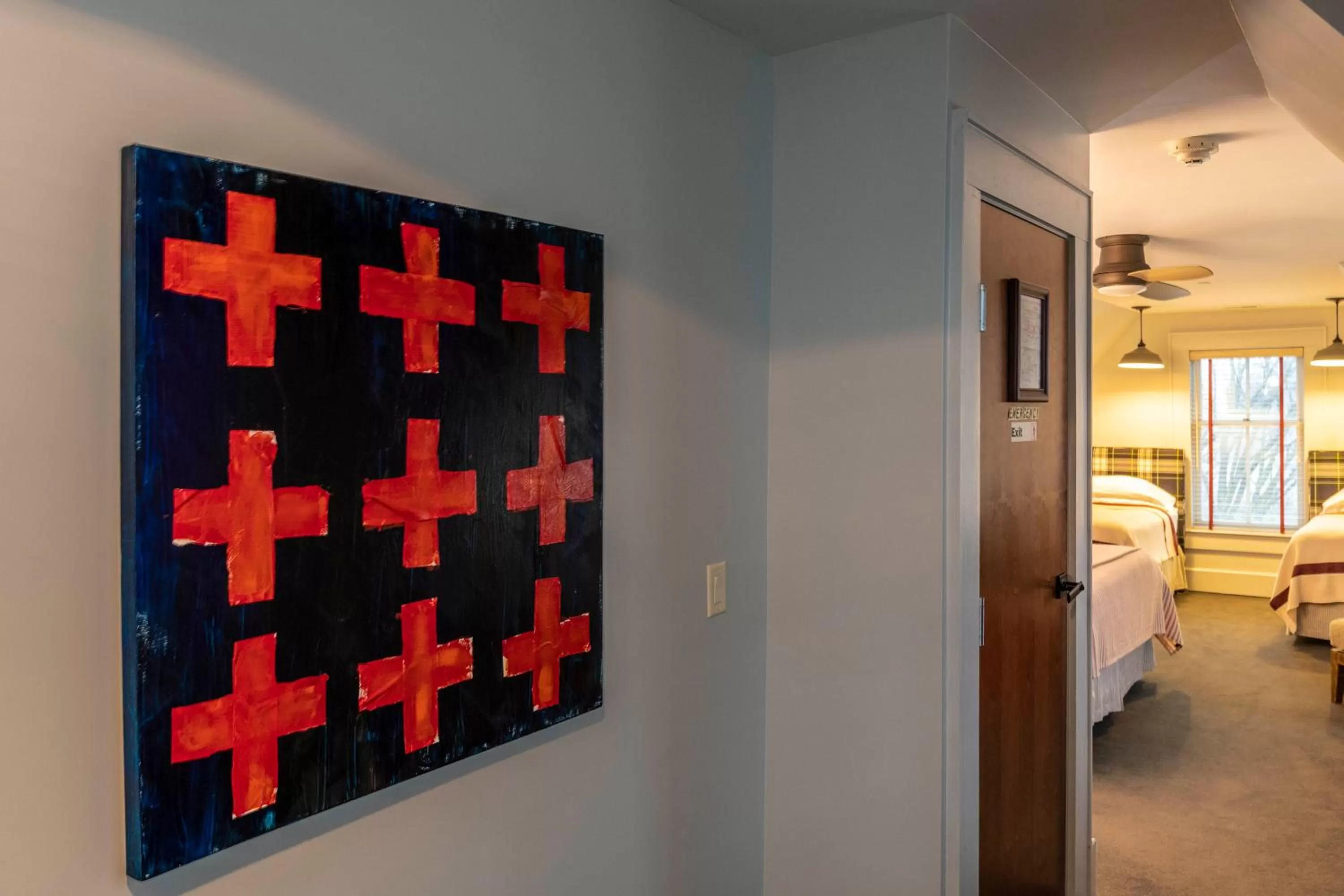 Photo of the whole room, Bed in Hotel Broad Ripple