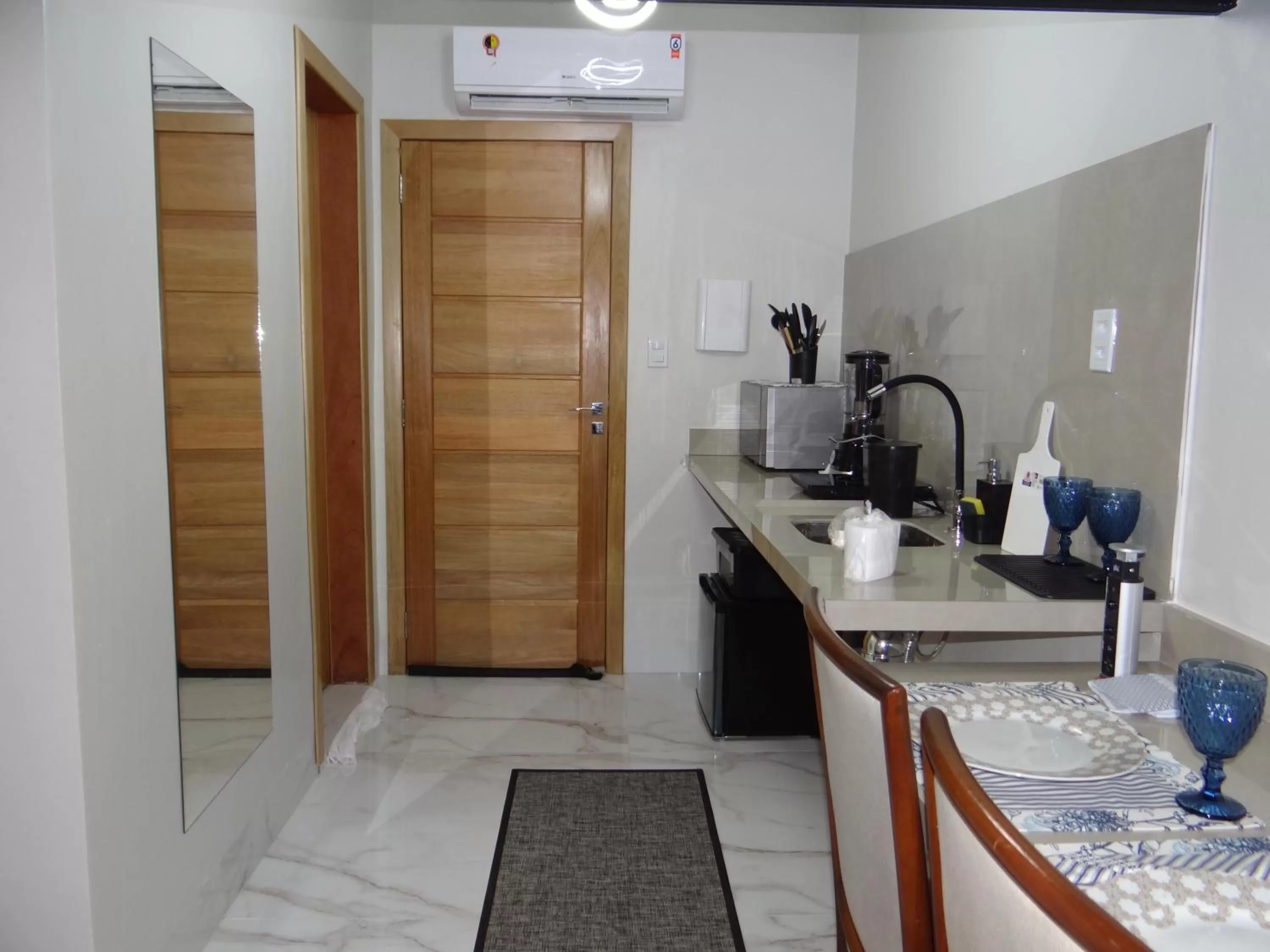 Kitchen/Kitchenette in ZANI APART HOTEL 520i