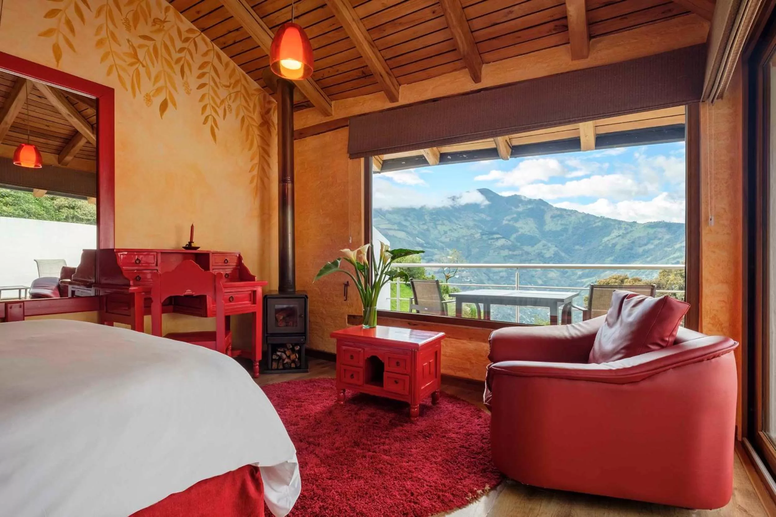 Bedroom in Luna Volcán, Adventure SPA