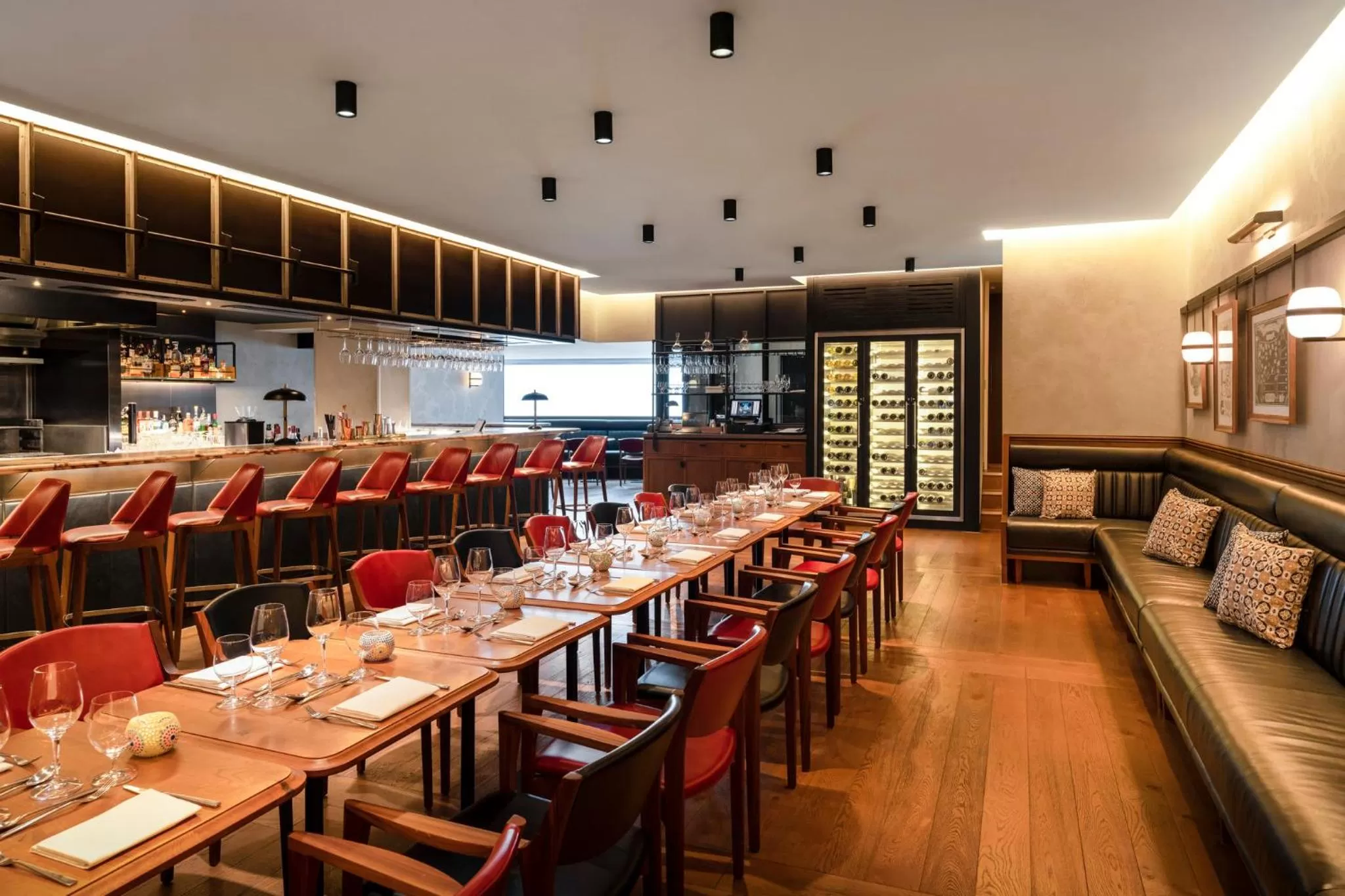 Restaurant/places to eat in COMO Metropolitan London