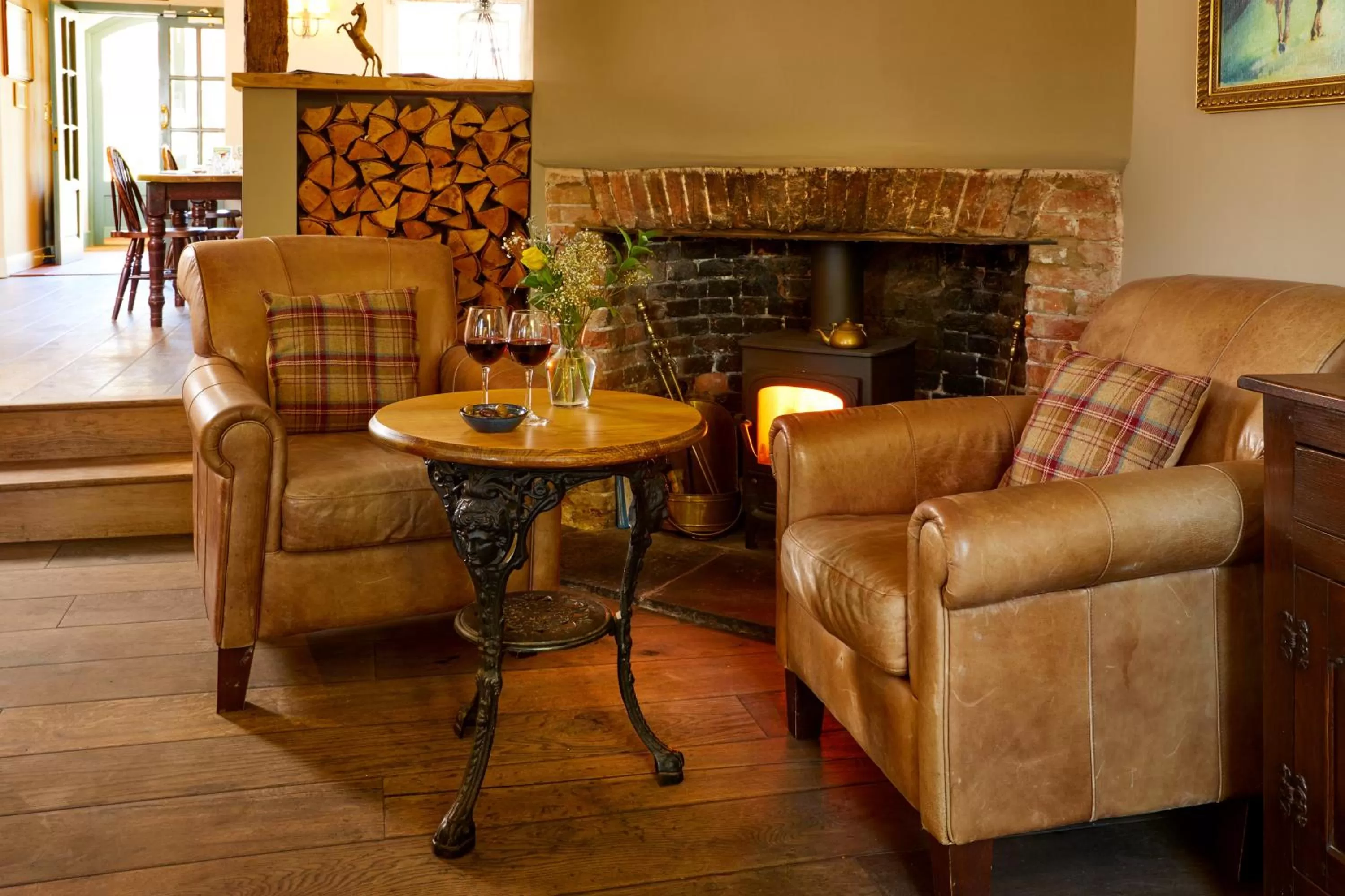 Lounge or bar in The Greyhound Inn